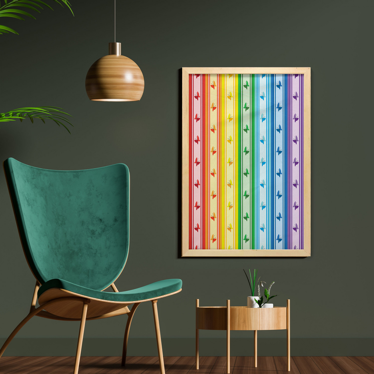 Ambesonne Pastel Wall Art with Frame for Bathrooms Living Room Dorms - Picture 109 of 121