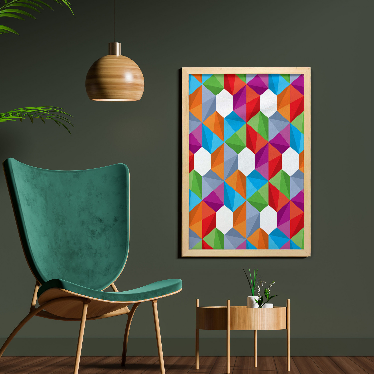 Ambesonne Pastel Wall Art with Frame for Bathrooms Living Room Dorms - Picture 99 of 121