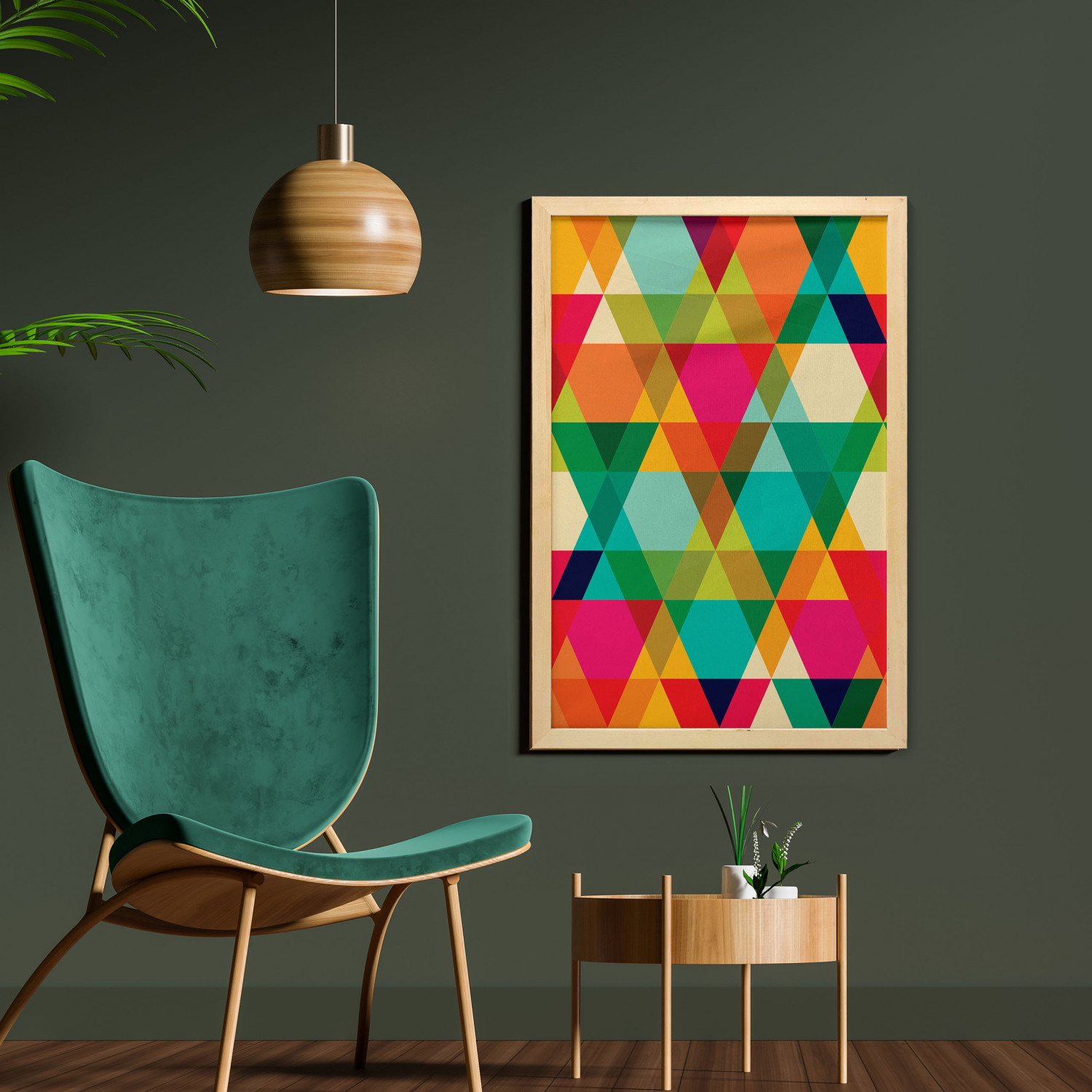 Ambesonne Pastel Wall Art with Frame for Bathrooms Living Room Dorms - Picture 95 of 121
