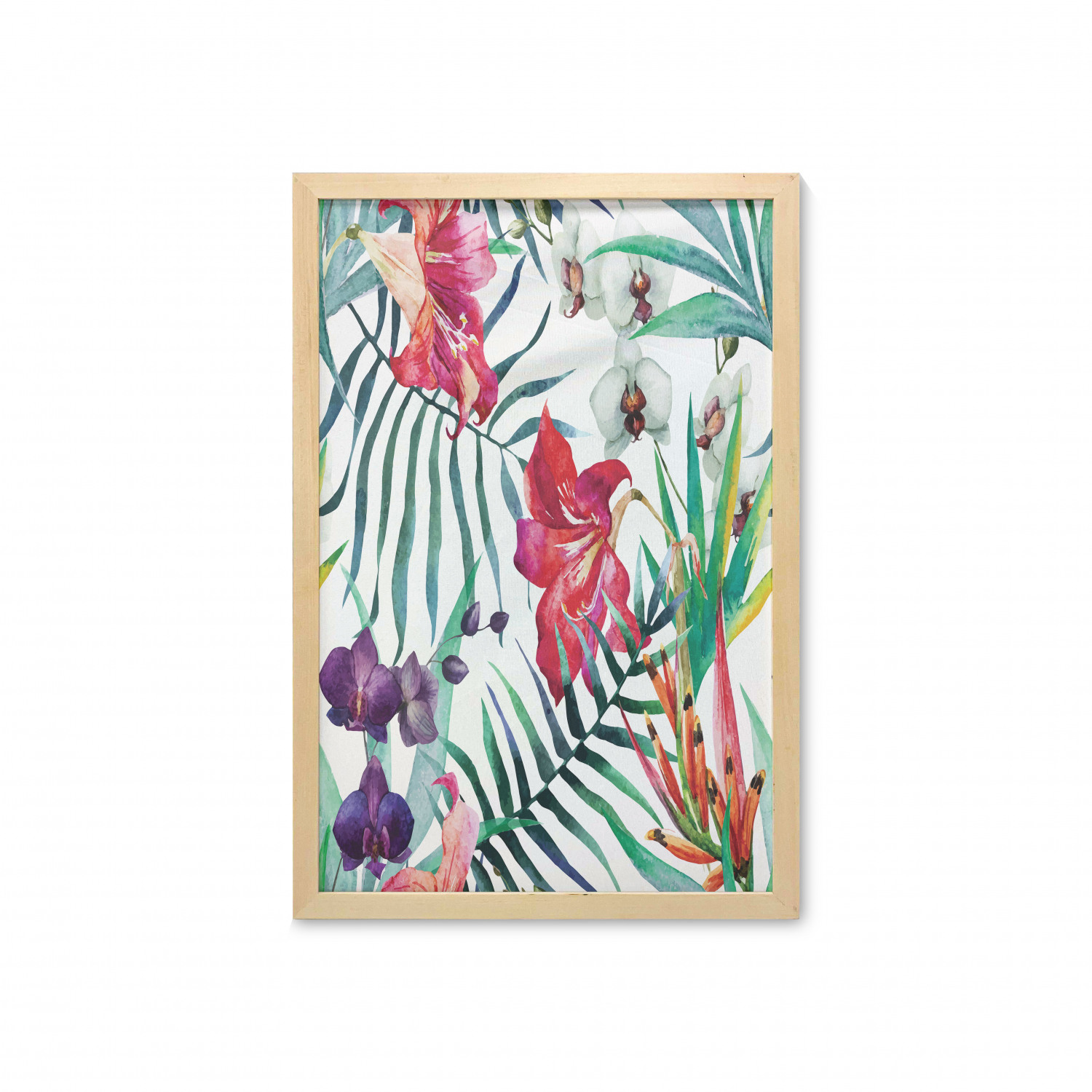 Ambesonne Pastel Wall Art with Frame for Bathrooms Living Room Dorms - Picture 118 of 121