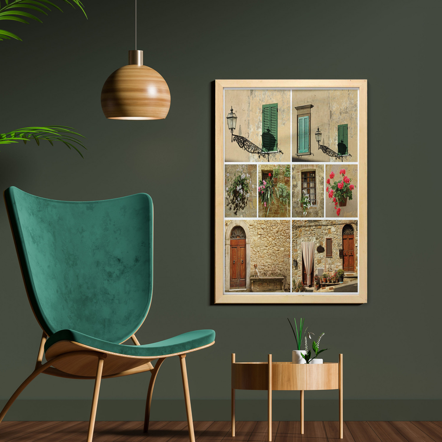 Ambesonne Pastel Wall Art with Frame for Bathrooms Living Room Dorms - Picture 69 of 121