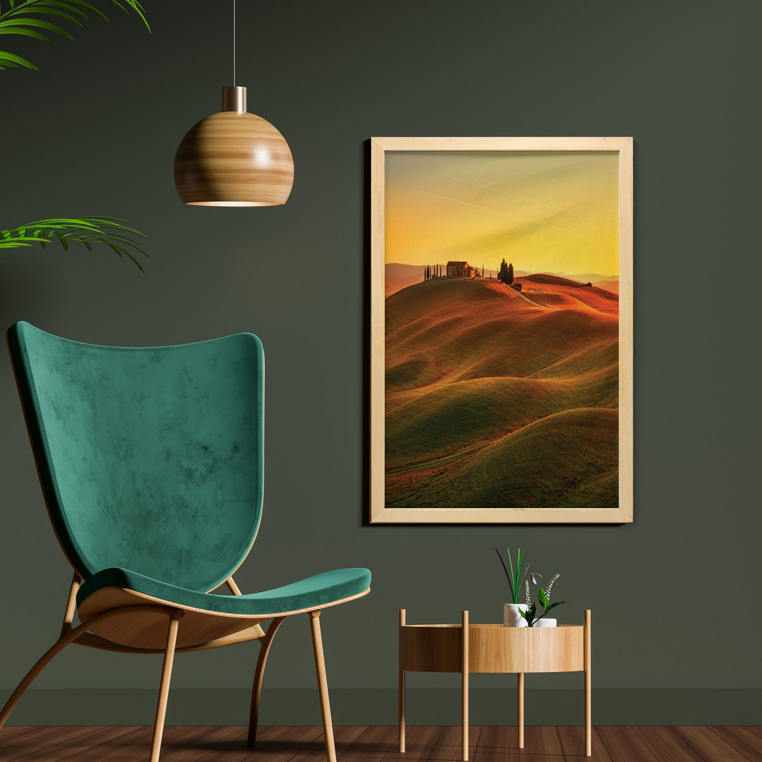 Ambesonne Country Wall Art with Frame for Bathrooms Living Room Dorms - Picture 61 of 123