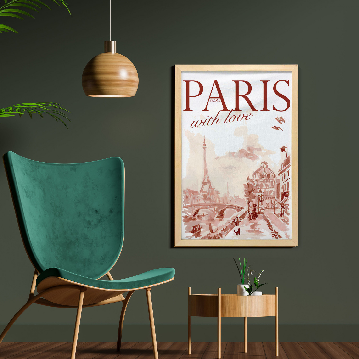 Ambesonne Pink Wall Art with Frame for Bathrooms Living Room Dorms - Picture 121 of 123