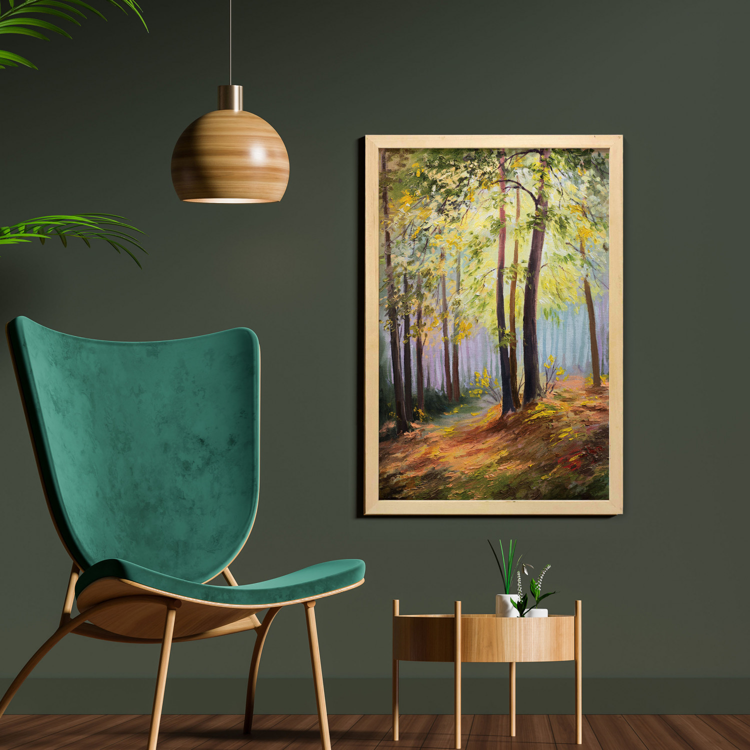 Ambesonne Country Wall Art with Frame for Bathrooms Living Room Dorms - Picture 89 of 123