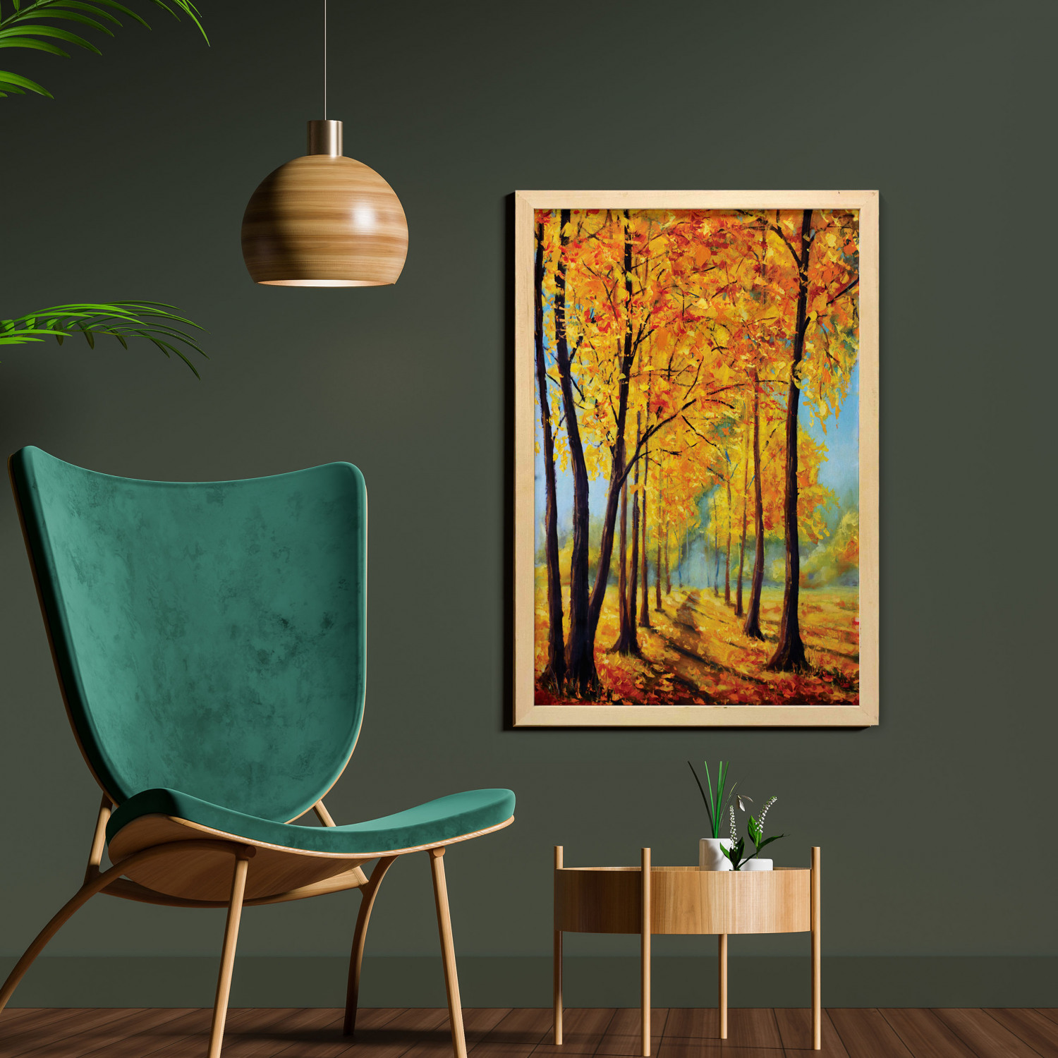 Ambesonne Country Wall Art with Frame for Bathrooms Living Room Dorms - Picture 65 of 123