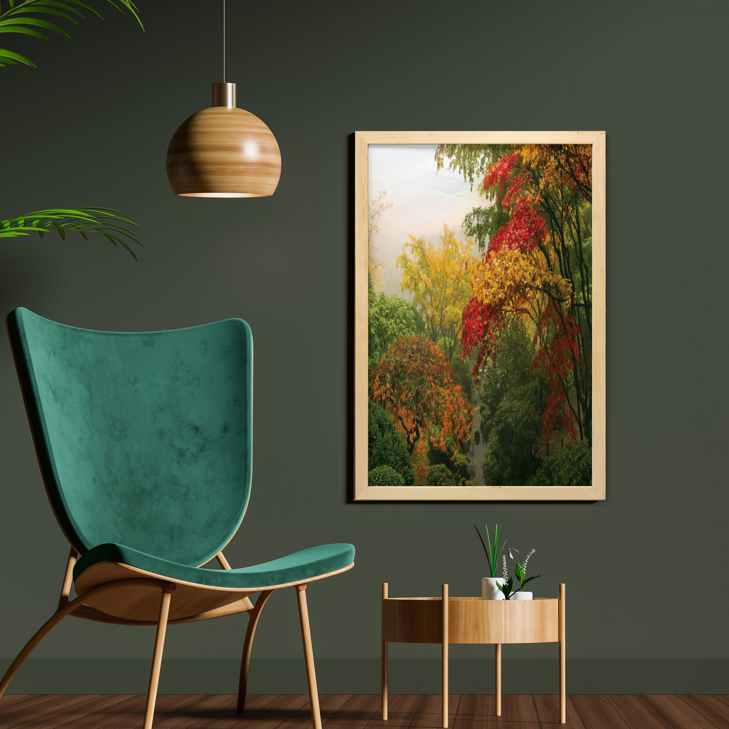 Ambesonne Country Wall Art with Frame for Bathrooms Living Room Dorms - Picture 73 of 123