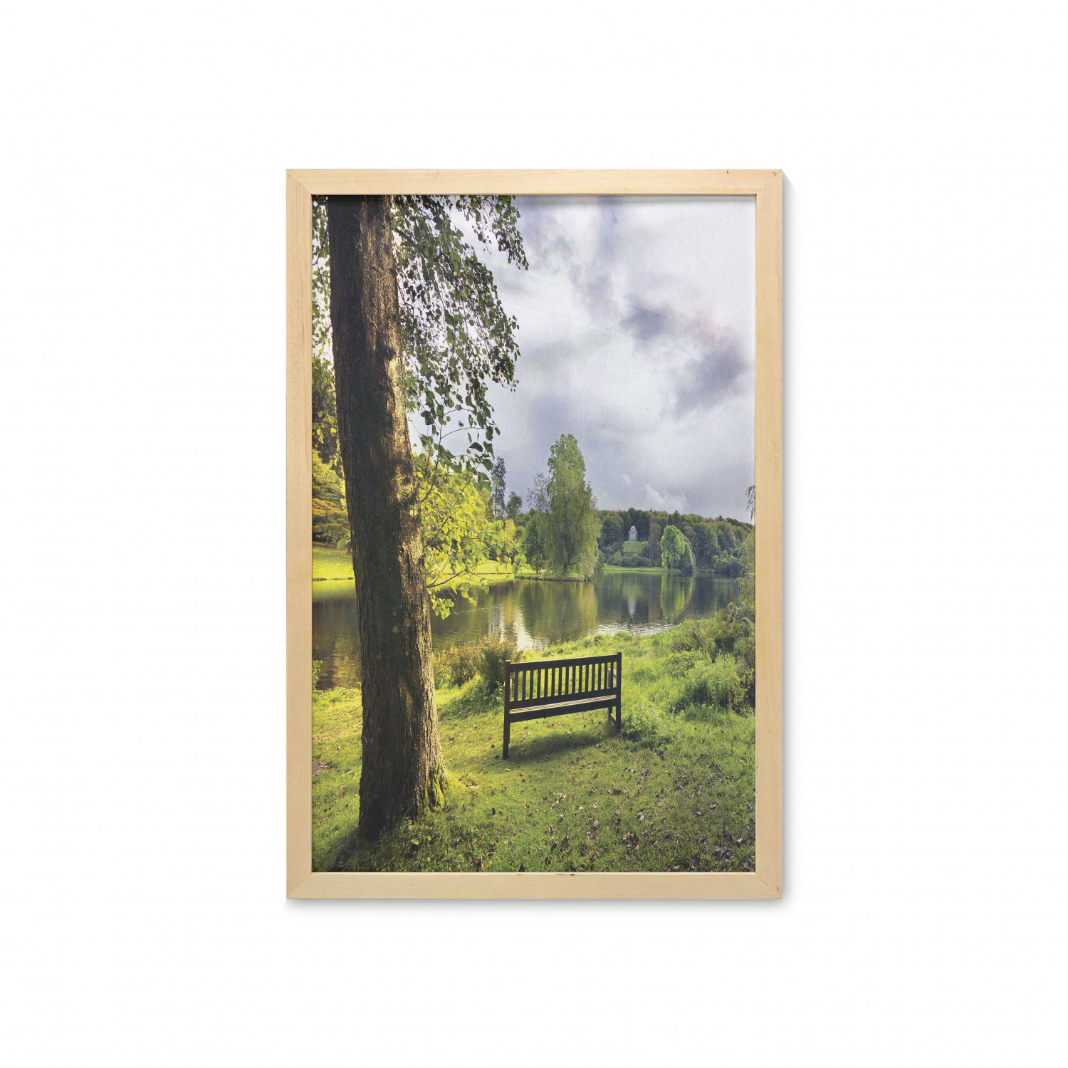 Ambesonne Country Wall Art with Frame for Bathrooms Living Room Dorms - Picture 96 of 123