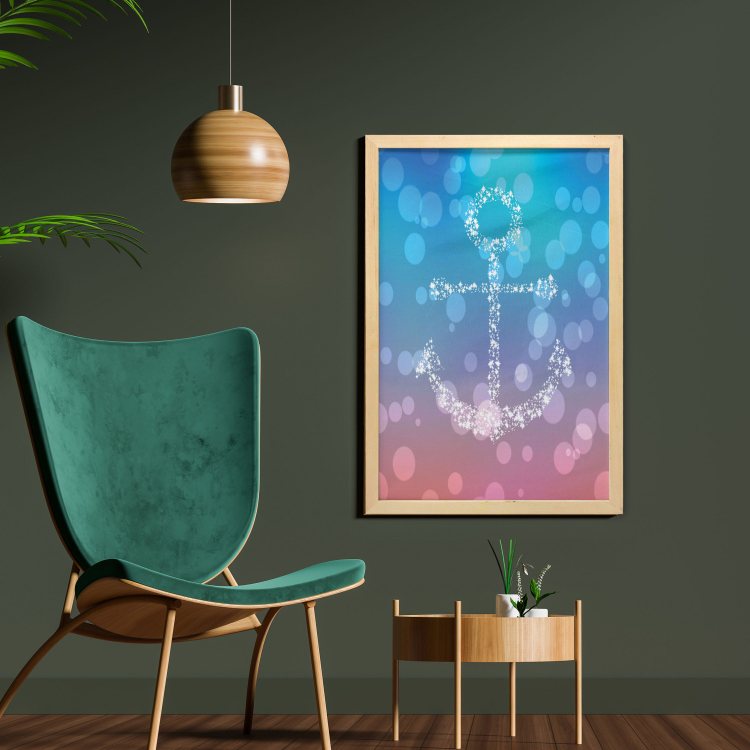 Ambesonne Pink Wall Art with Frame for Bathrooms Living Room Dorms - Picture 5 of 123