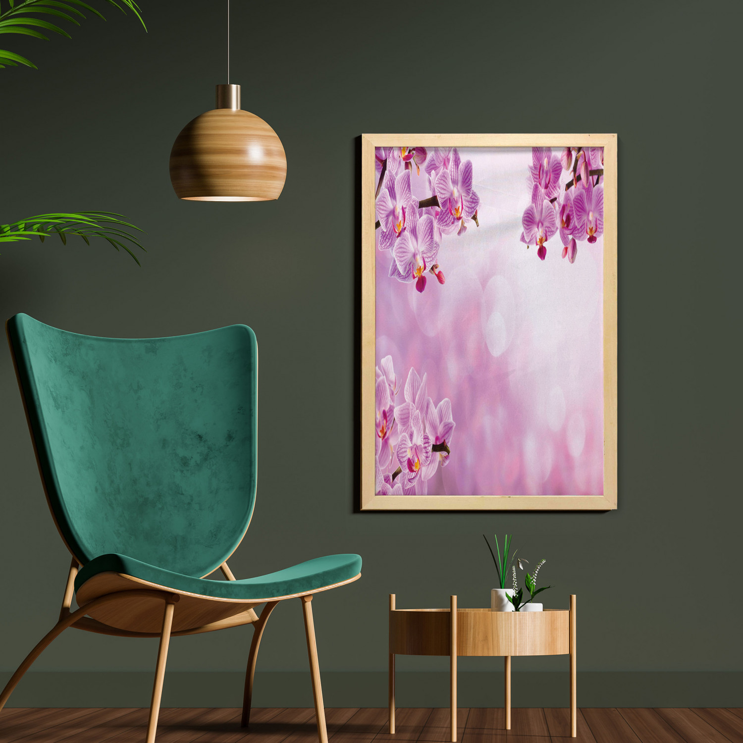 Ambesonne Pink Wall Art with Frame for Bathrooms Living Room Dorms - Picture 75 of 123