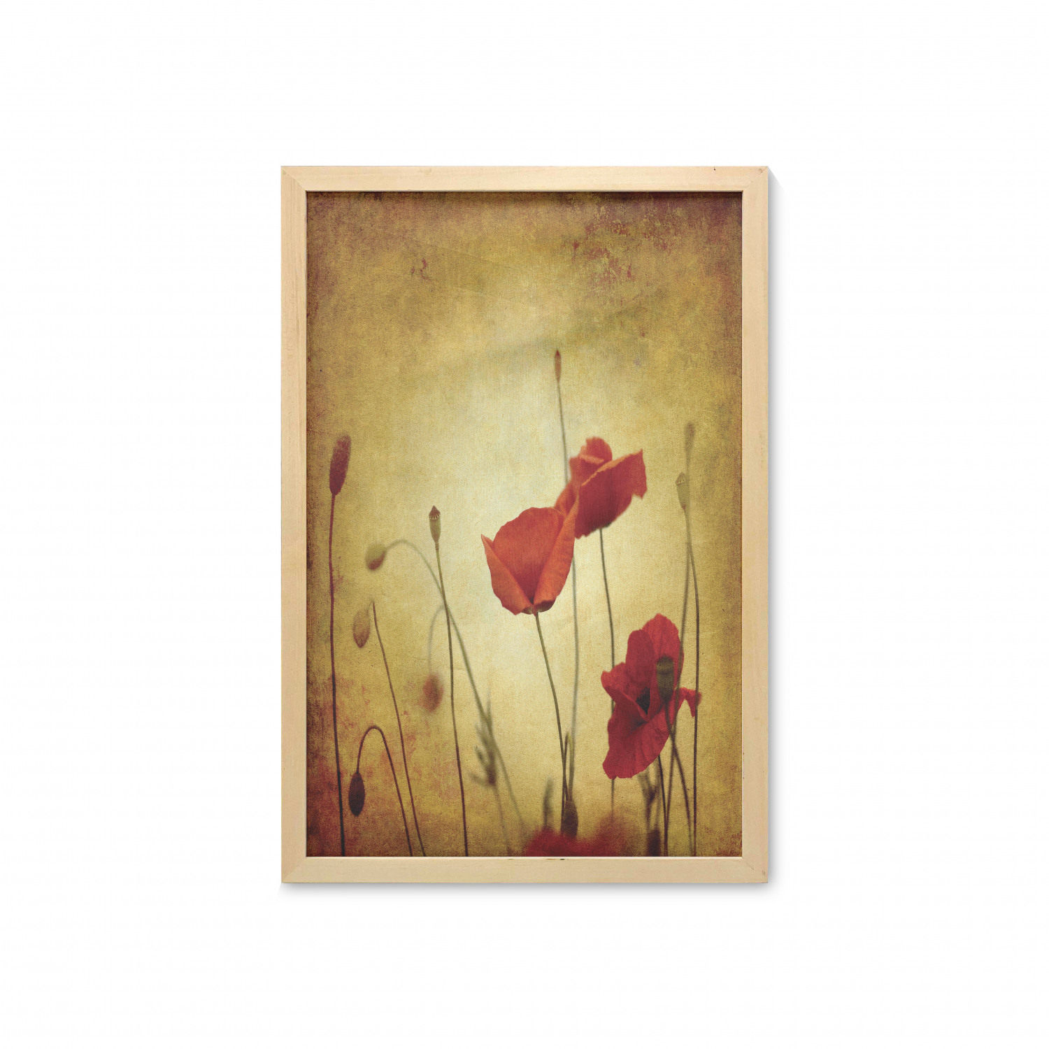 Ambesonne Vintage Scenes Wall Art with Frame for Bathrooms Living Room Dorms - Picture 86 of 119
