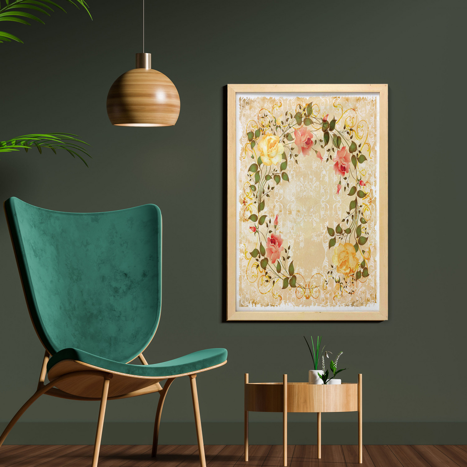 Ambesonne Vintage Scenes Wall Art with Frame for Bathrooms Living Room Dorms - Picture 63 of 119