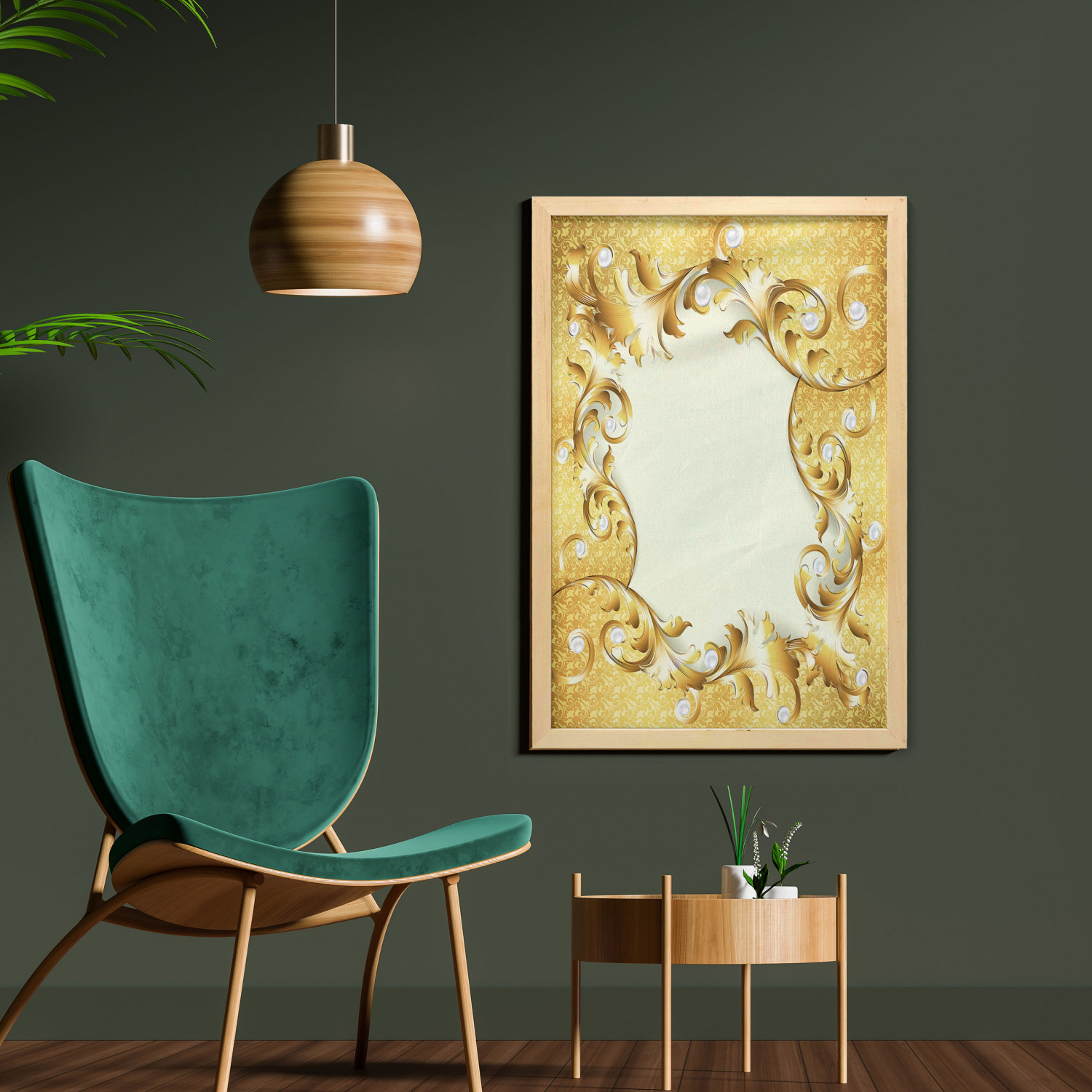 Ambesonne Vintage Scenes Wall Art with Frame for Bathrooms Living Room Dorms - Picture 53 of 119
