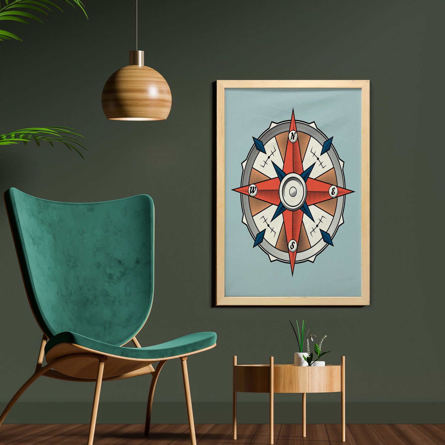 Ambesonne Vintage Scenes Wall Art with Frame for Bathrooms Living Room Dorms - Picture 35 of 119