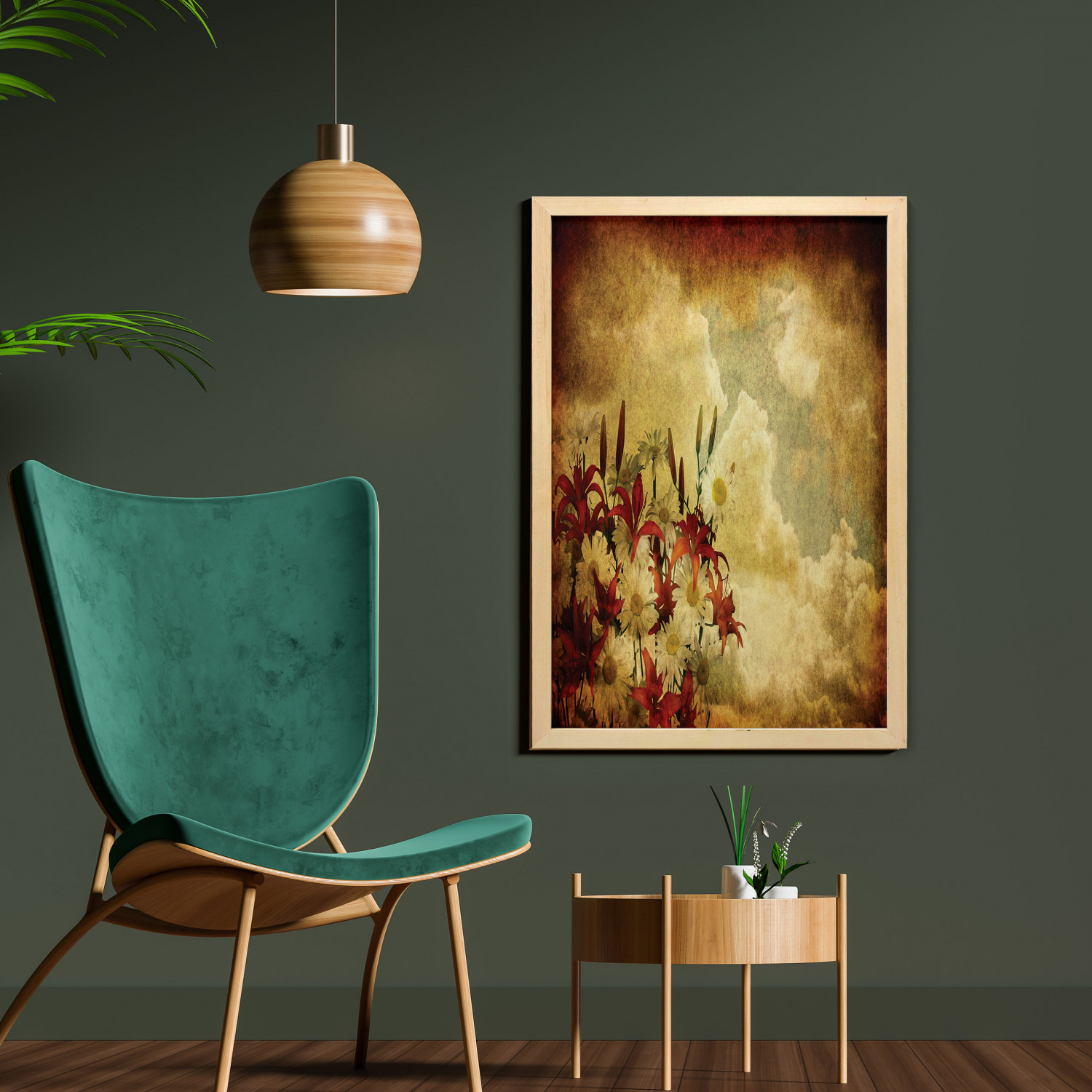 Ambesonne Vintage Scenes Wall Art with Frame for Bathrooms Living Room Dorms - Picture 101 of 119