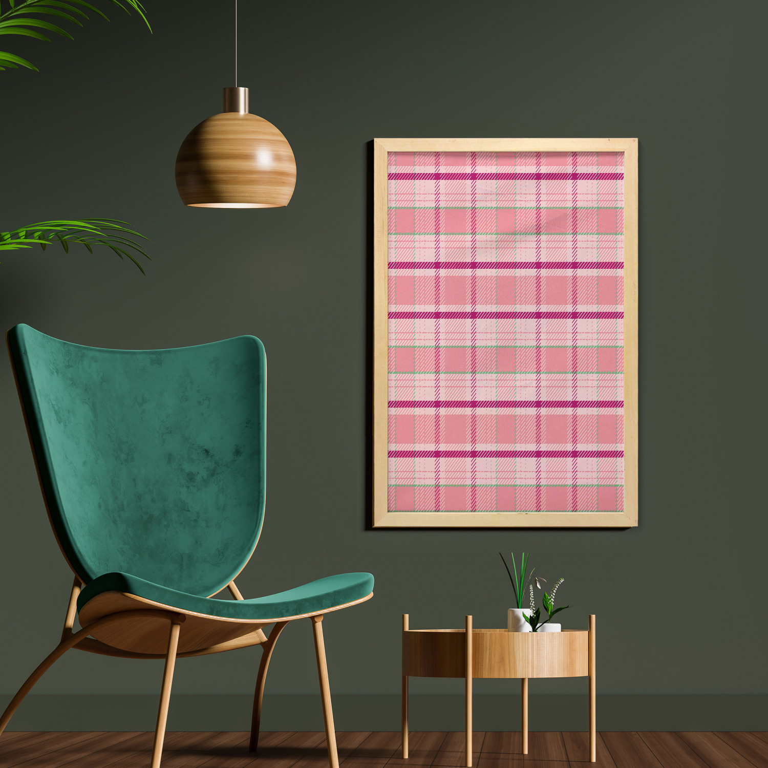 Ambesonne Pink Wall Art with Frame for Bathrooms Living Room Dorms - Picture 107 of 123