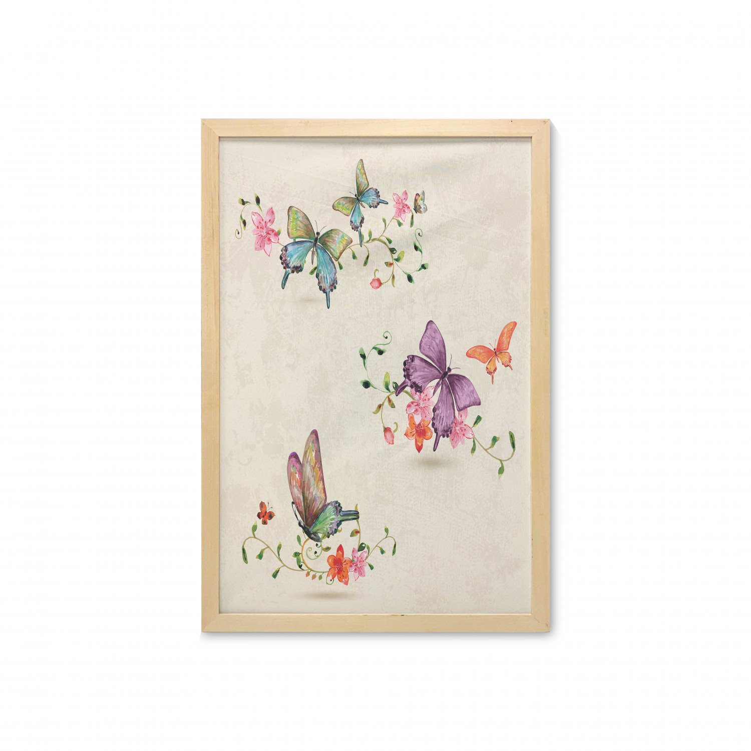 Ambesonne Vintage Scenes Wall Art with Frame for Bathrooms Living Room Dorms - Picture 114 of 119
