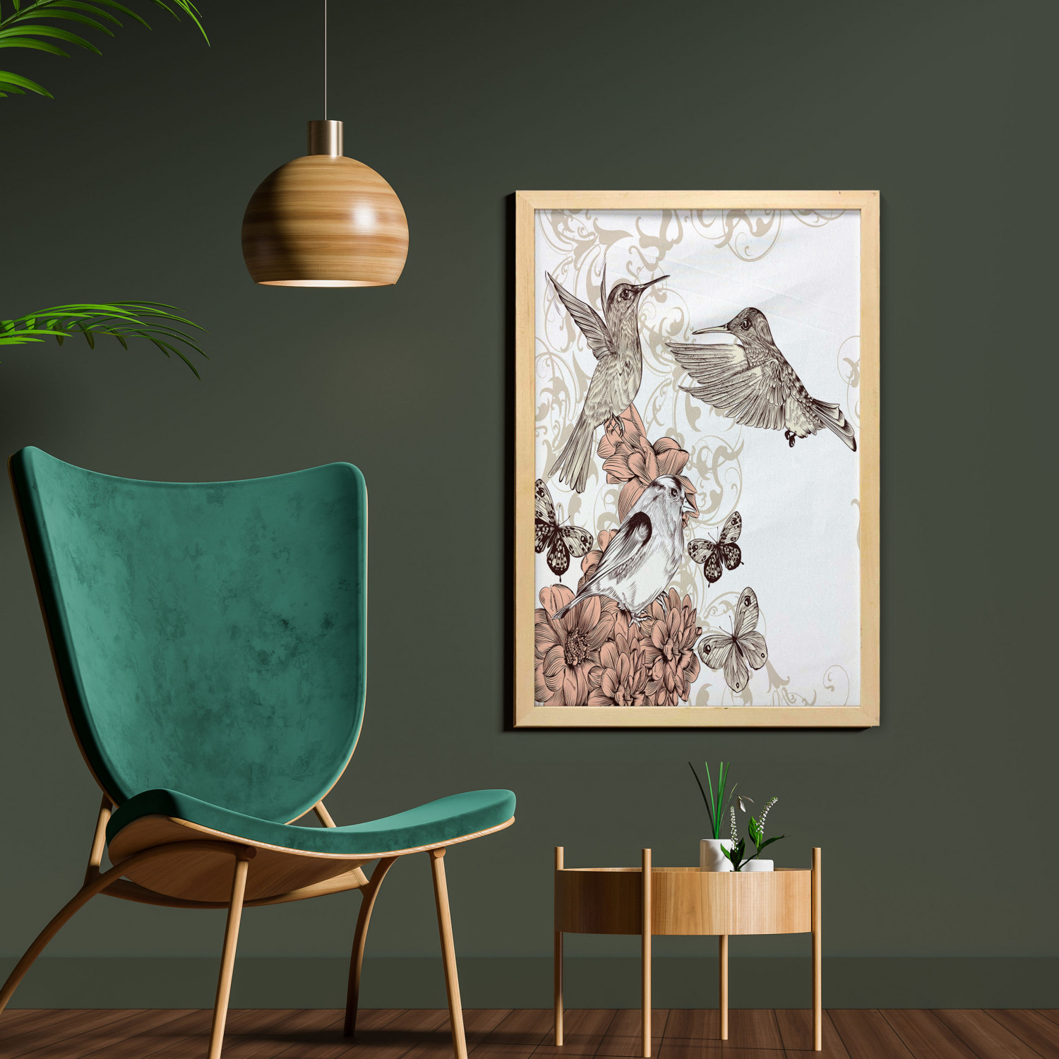 Ambesonne Vintage Scenes Wall Art with Frame for Bathrooms Living Room Dorms - Picture 13 of 119