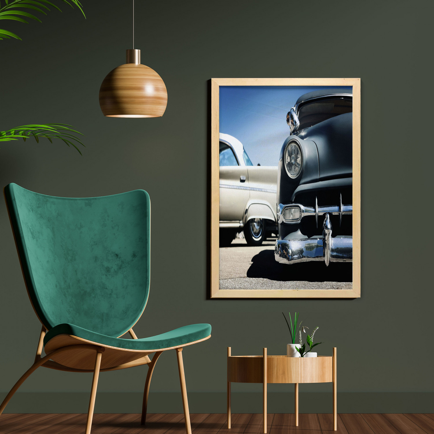 Ambesonne Vintage Scenes Wall Art with Frame for Bathrooms Living Room Dorms - Picture 45 of 119