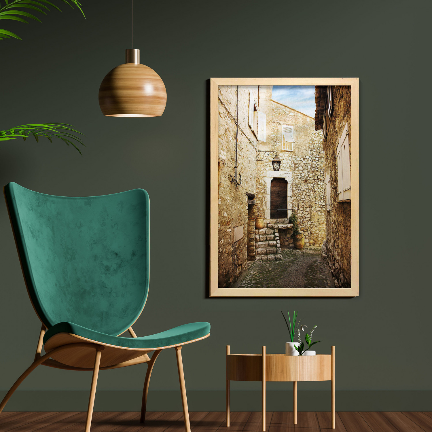 Ambesonne Vintage Scenes Wall Art with Frame for Bathrooms Living Room Dorms - Picture 67 of 119