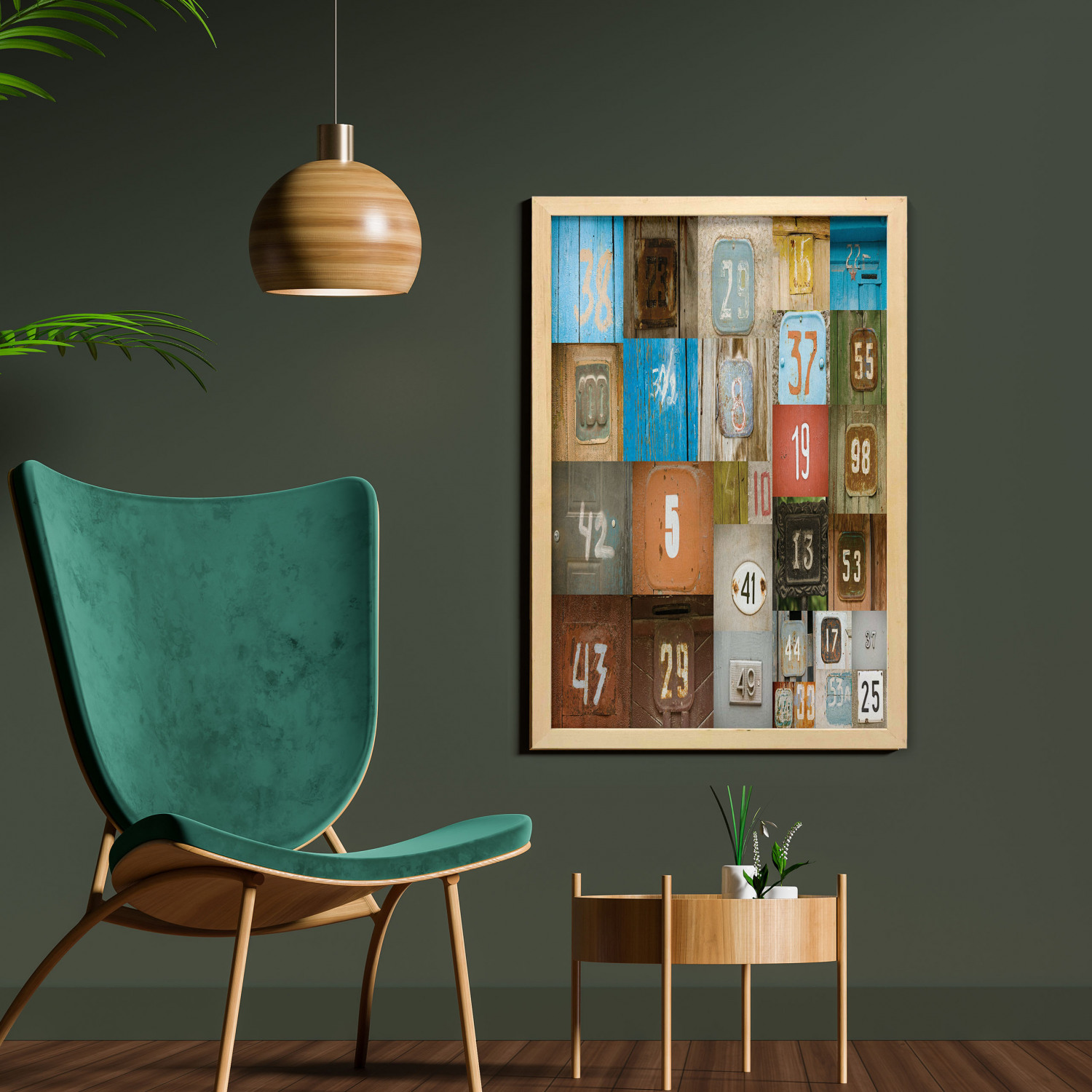 Ambesonne Vintage Scenes Wall Art with Frame for Bathrooms Living Room Dorms - Picture 69 of 119