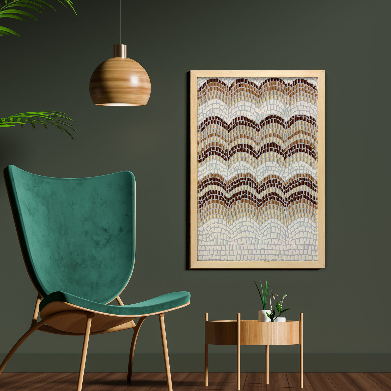 Ambesonne Vintage Scenes Wall Art with Frame for Bathrooms Living Room Dorms - Picture 9 of 119