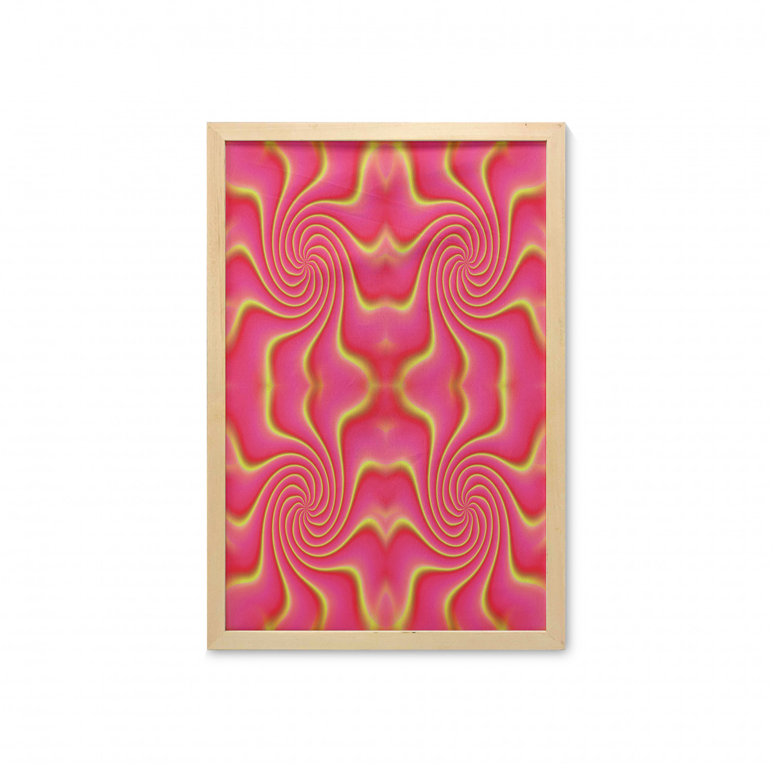 Ambesonne Pink Wall Art with Frame for Bathrooms Living Room Dorms - Picture 104 of 123