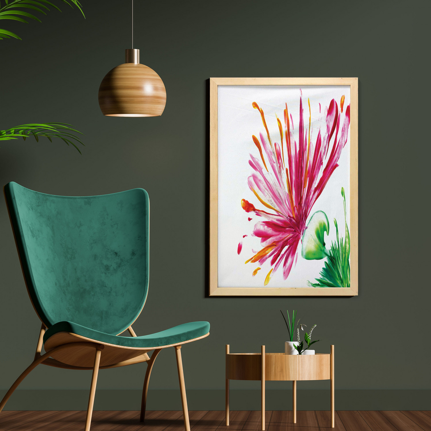 Ambesonne Pink Wall Art with Frame for Bathrooms Living Room Dorms - Picture 17 of 123
