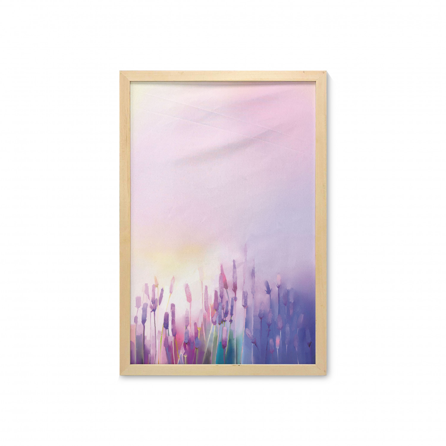 Ambesonne Pink Wall Art with Frame for Bathrooms Living Room Dorms - Picture 60 of 123