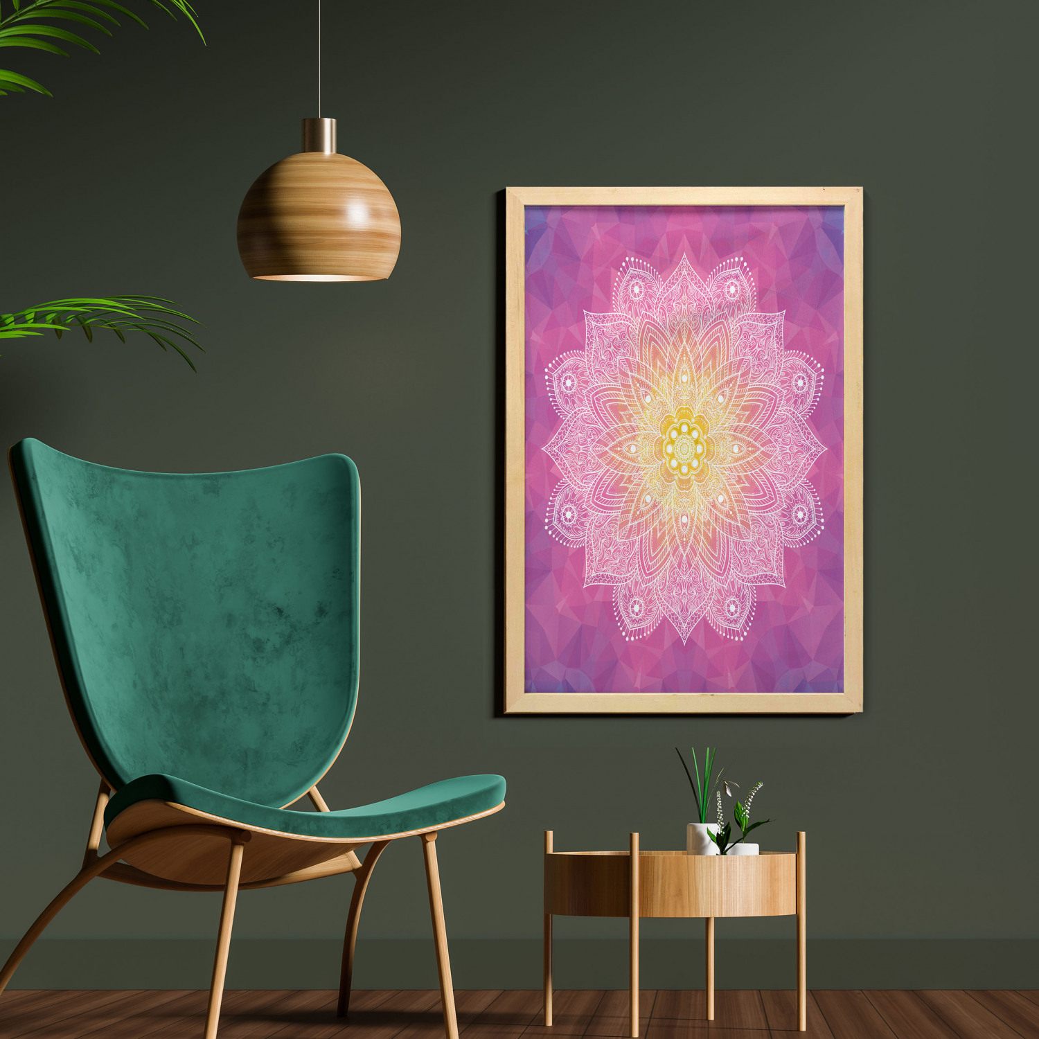 Ambesonne Pink Wall Art with Frame for Bathrooms Living Room Dorms - Picture 63 of 123