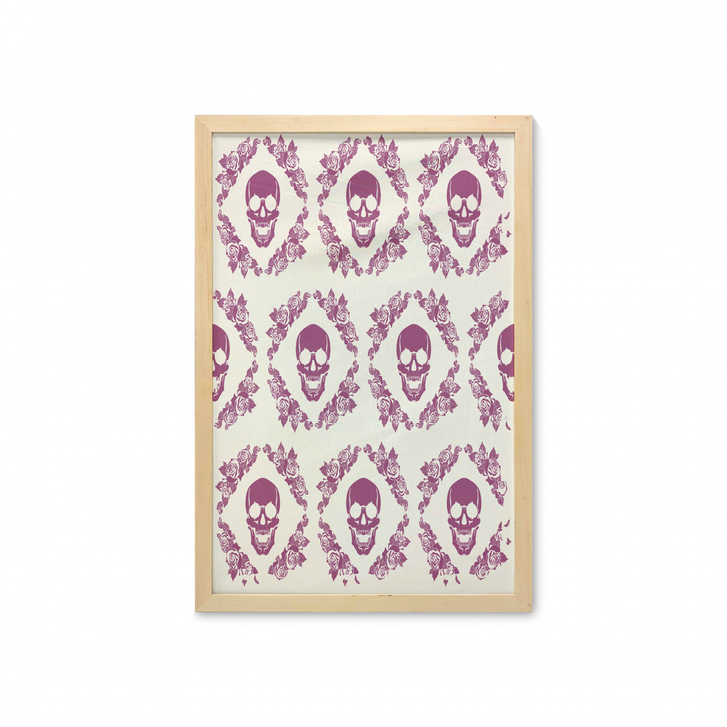 Ambesonne Sugar Skull Wall Art with Frame for Bathrooms Living Room Dorms - Picture 84 of 121