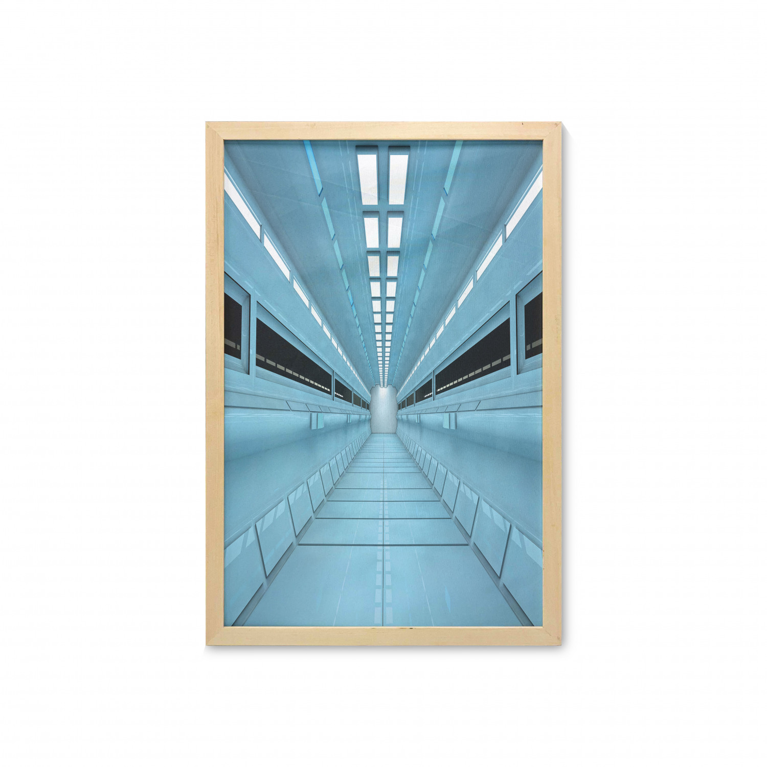 Ambesonne Space Wall Art with Frame for Bathrooms Living Room Dorms - Picture 76 of 115
