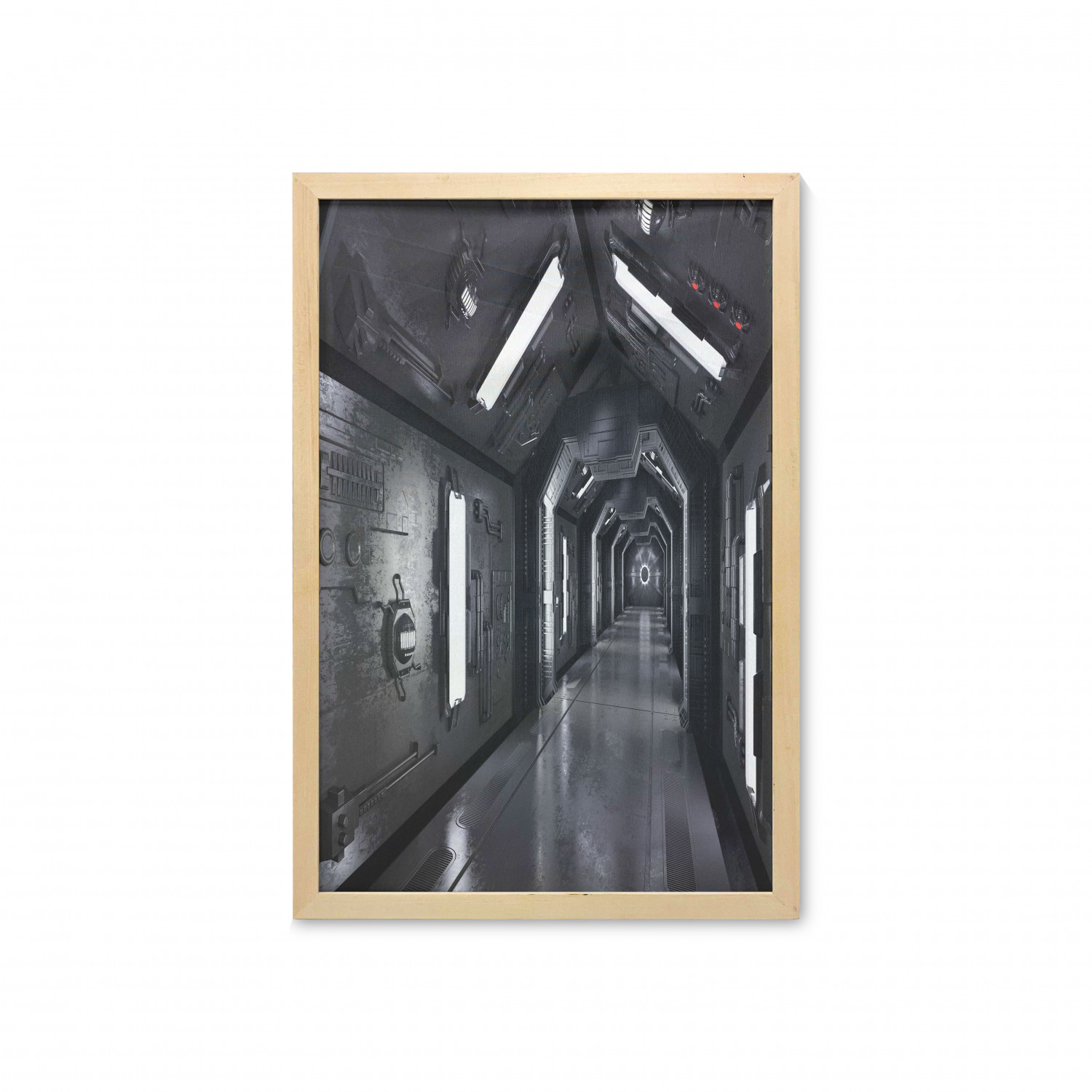 Ambesonne Space Wall Art with Frame for Bathrooms Living Room Dorms - Picture 24 of 115