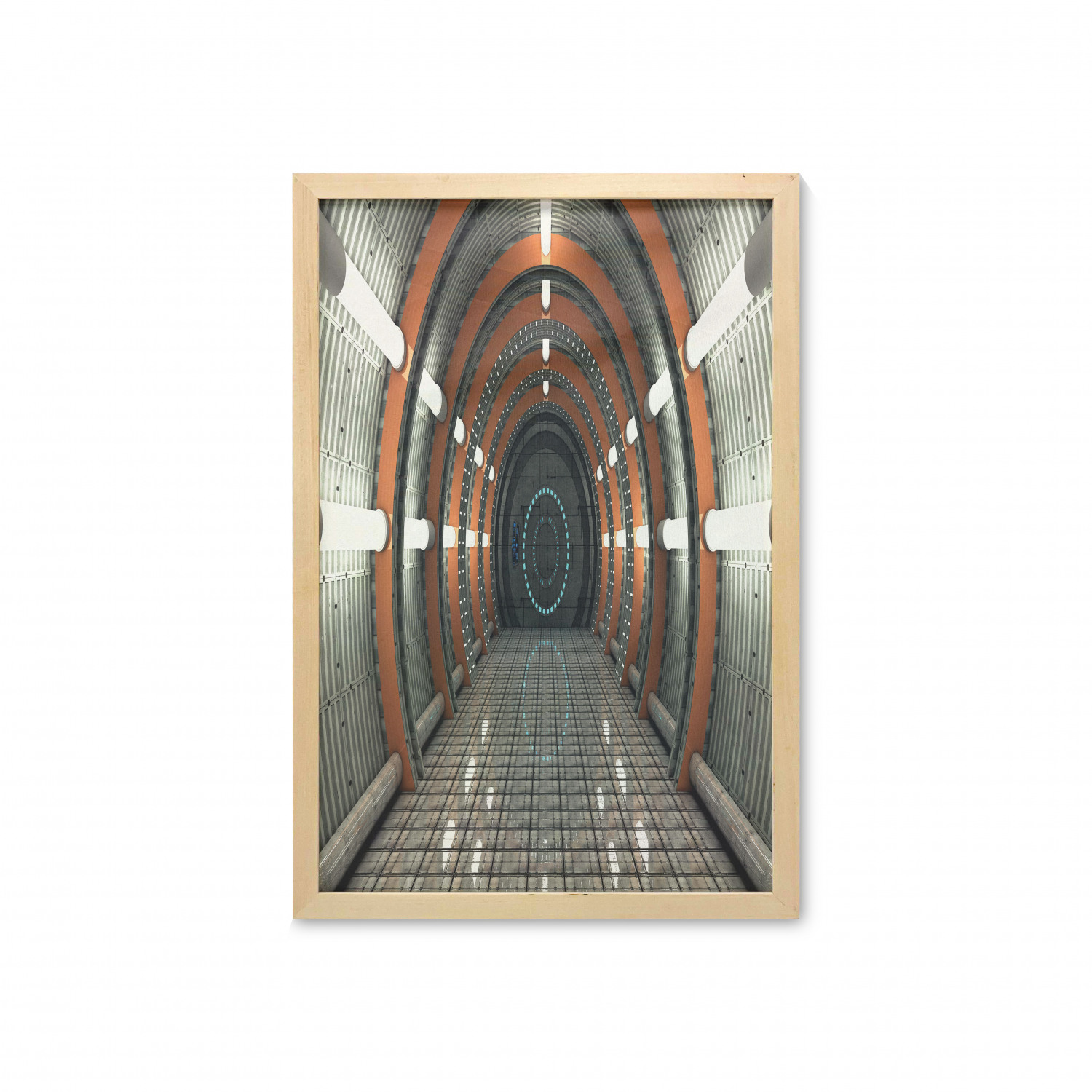 Ambesonne Space Wall Art with Frame for Bathrooms Living Room Dorms - Picture 32 of 115