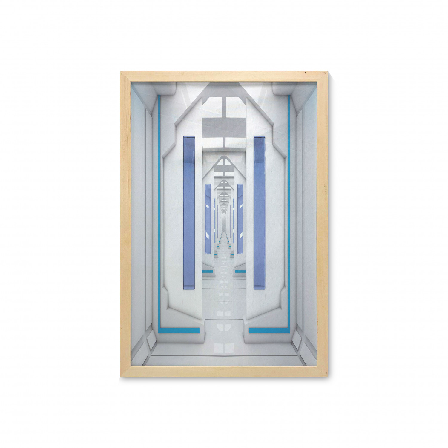 Ambesonne Space Wall Art with Frame for Bathrooms Living Room Dorms - Picture 82 of 115
