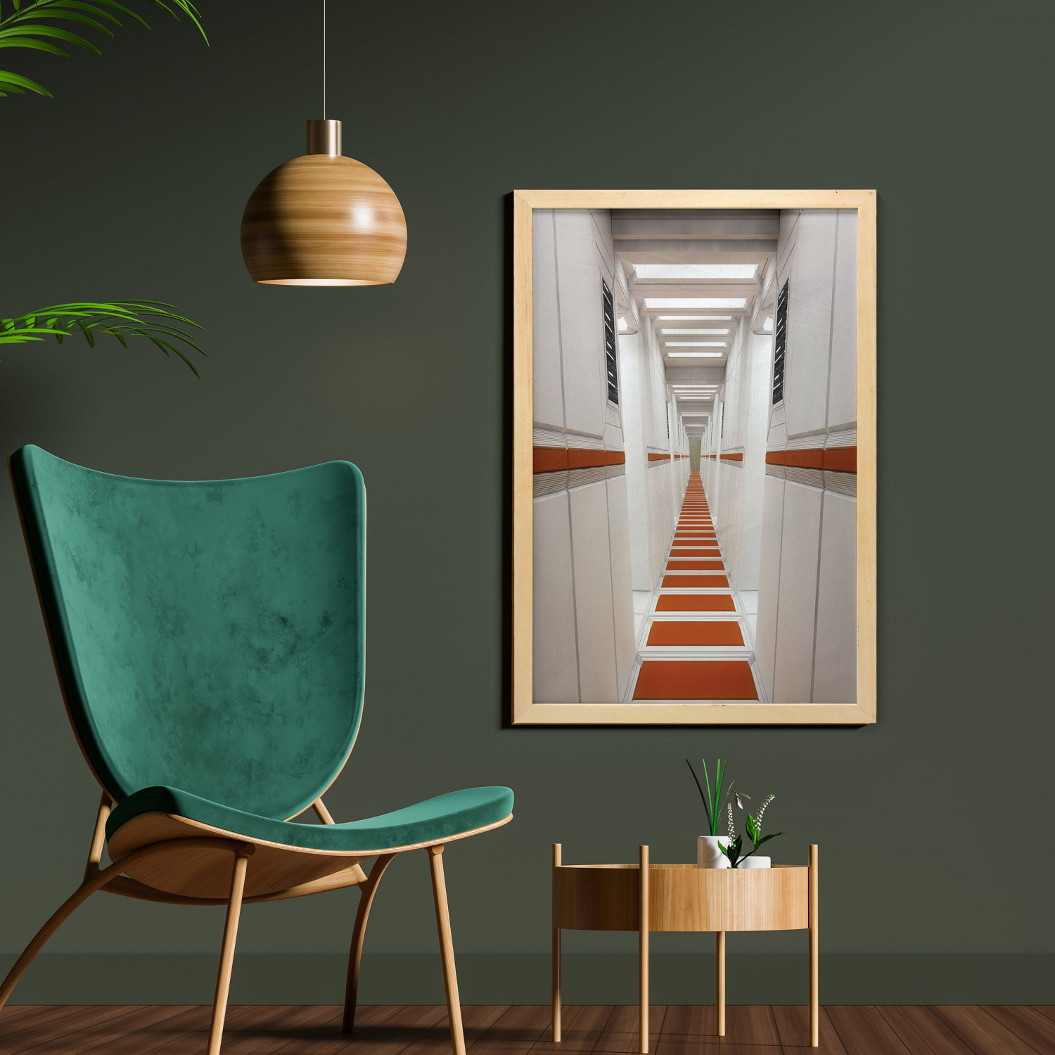 Ambesonne Space Wall Art with Frame for Bathrooms Living Room Dorms - Picture 51 of 115