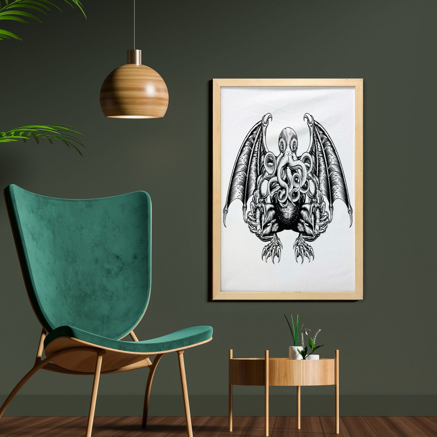 Ambesonne Space Wall Art with Frame for Bathrooms Living Room Dorms - Picture 15 of 115