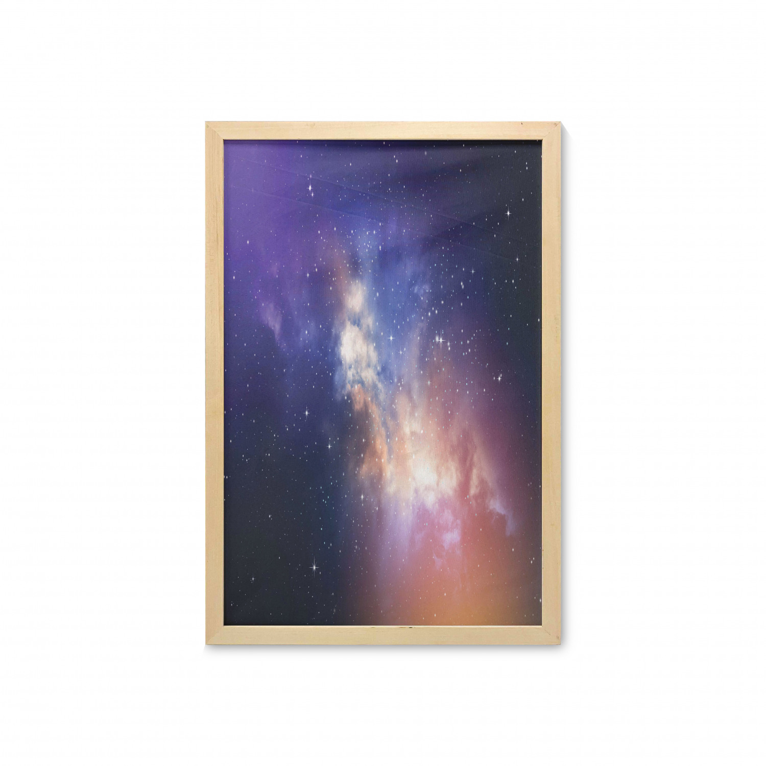 Ambesonne Space Wall Art with Frame for Bathrooms Living Room Dorms - Picture 96 of 115