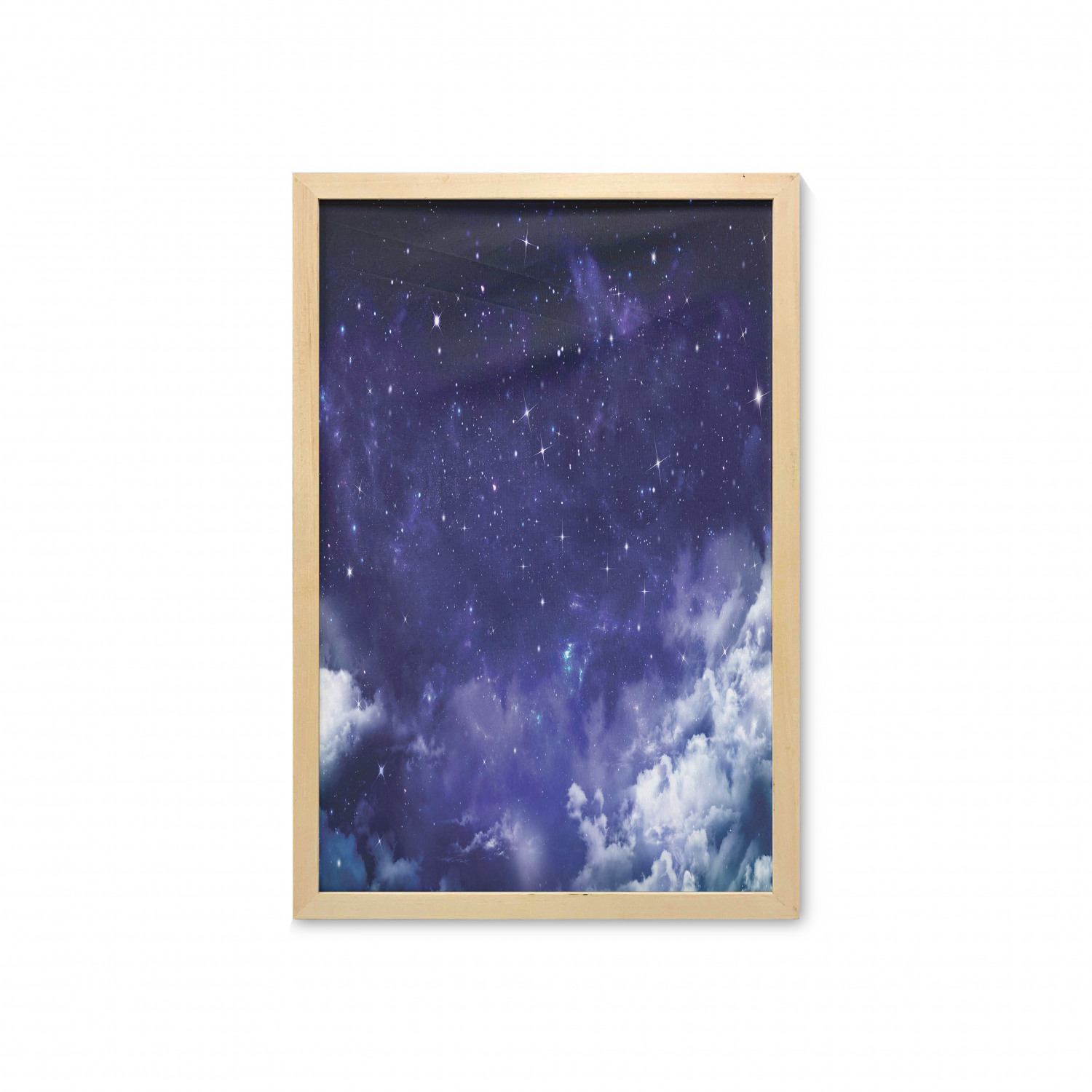 Ambesonne Space Wall Art with Frame for Bathrooms Living Room Dorms - Picture 28 of 115