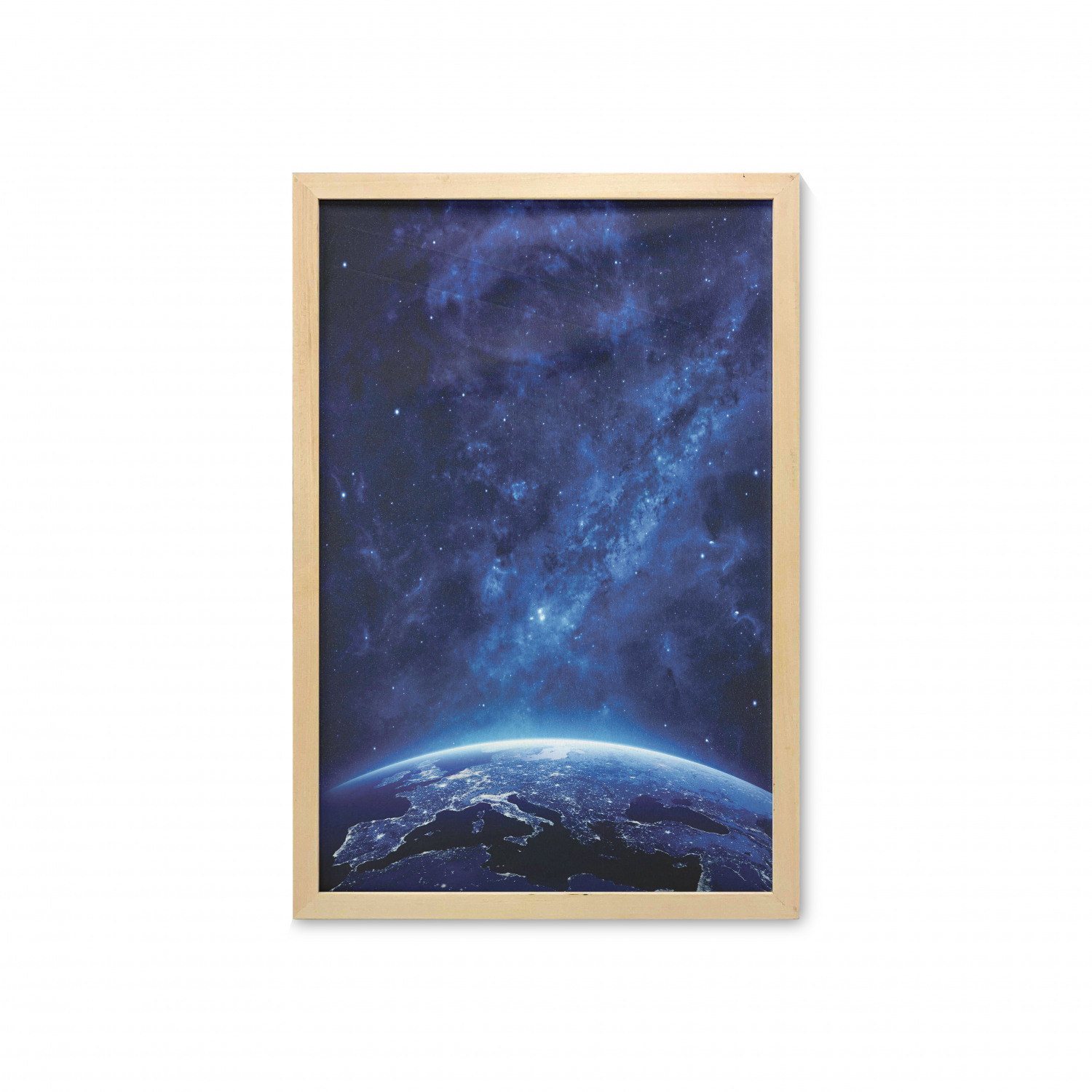 Ambesonne Space Wall Art with Frame for Bathrooms Living Room Dorms - Picture 106 of 115