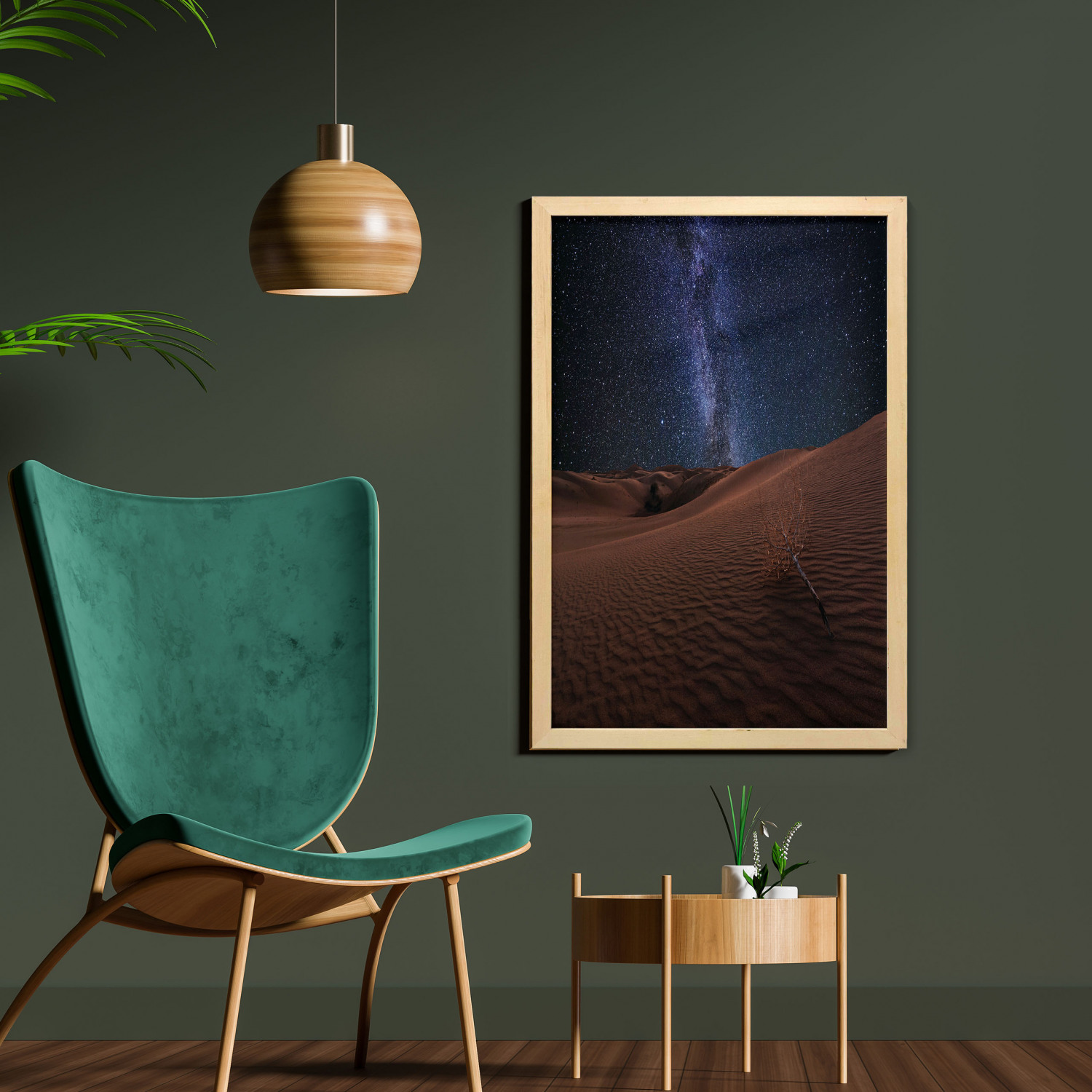 Ambesonne Space Wall Art with Frame for Bathrooms Living Room Dorms - Picture 27 of 115