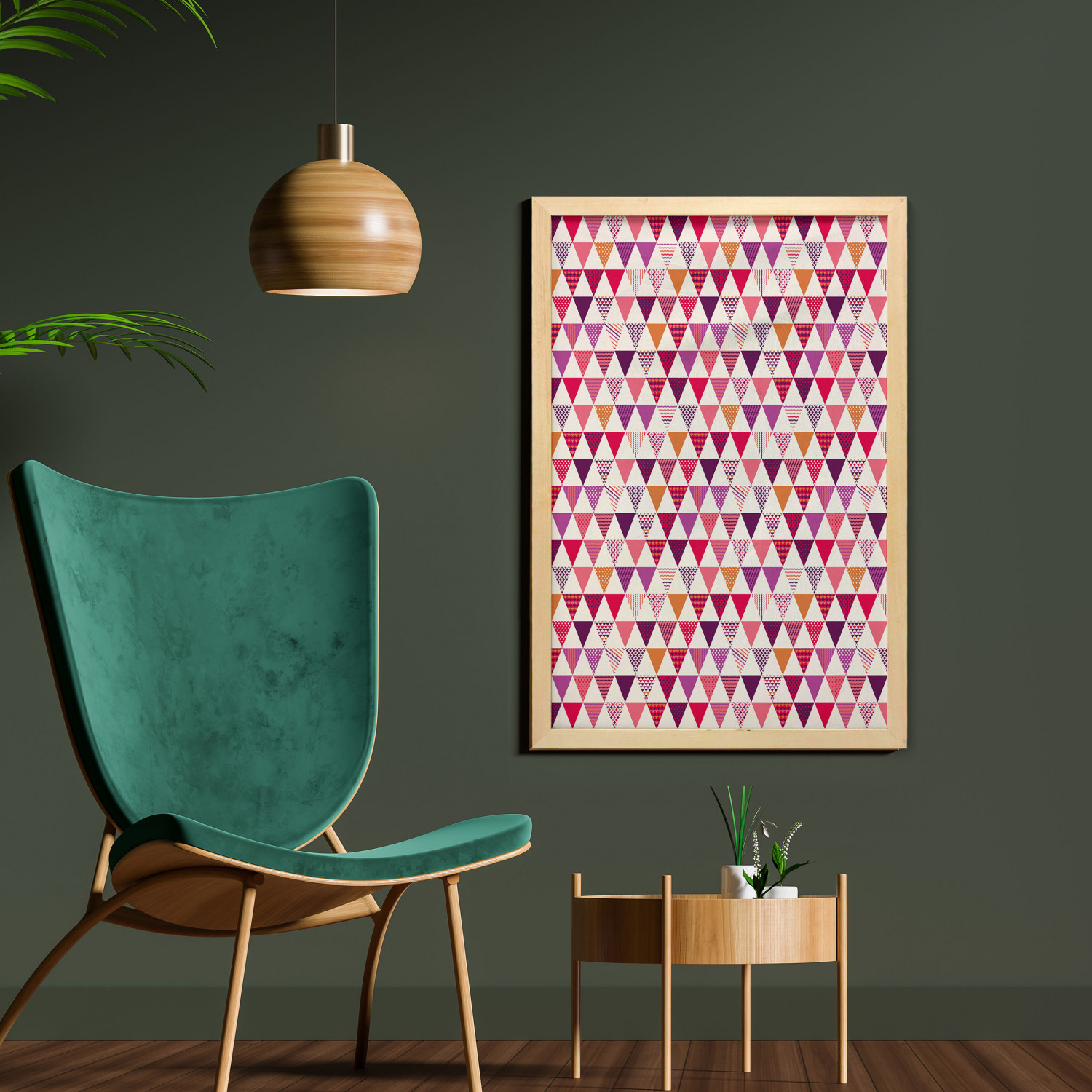 Ambesonne Pink Wall Art with Frame for Bathrooms Living Room Dorms - Picture 49 of 123