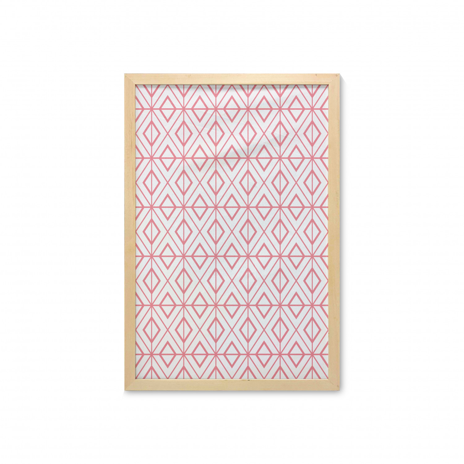 Ambesonne Pink Wall Art with Frame for Bathrooms Living Room Dorms - Picture 118 of 123
