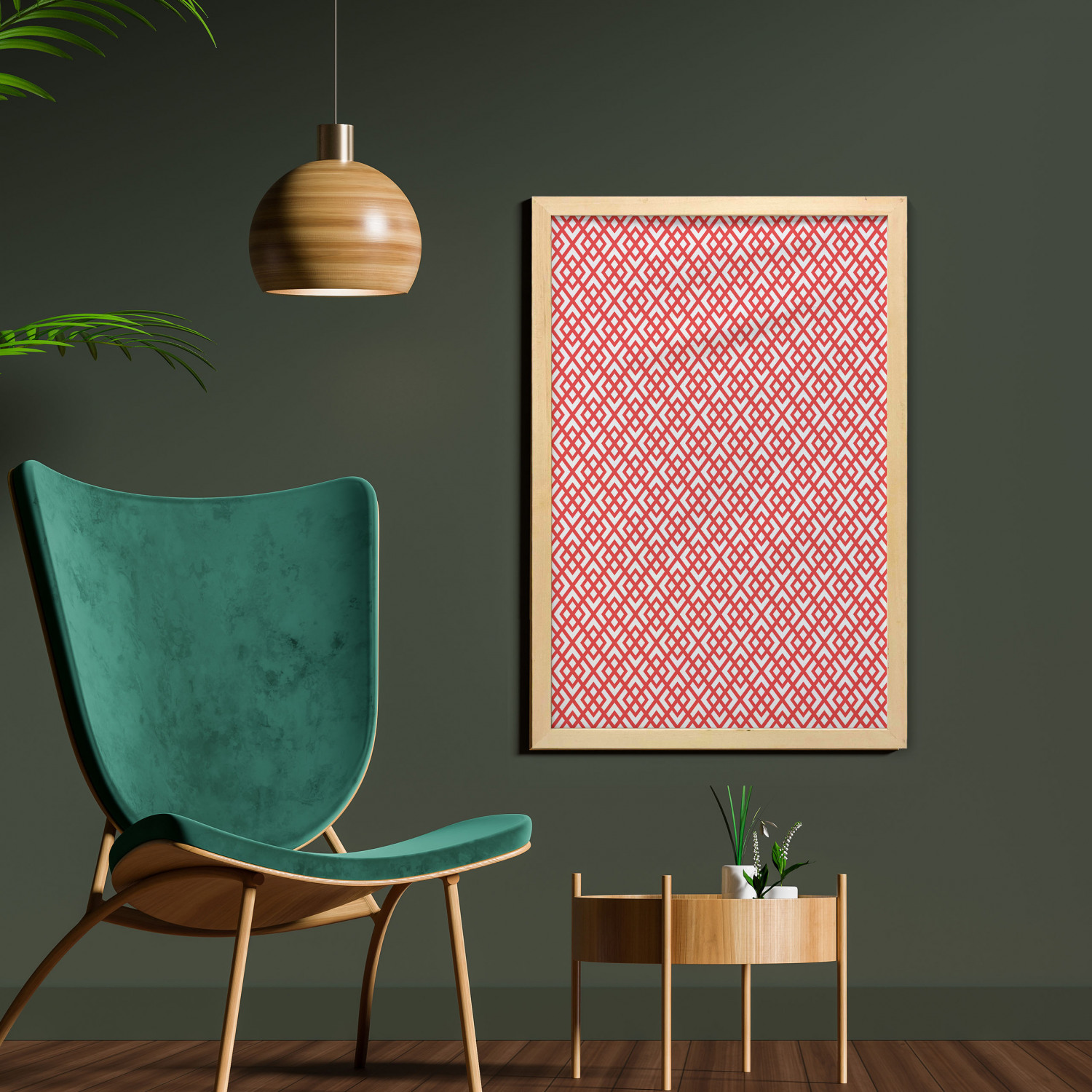 Ambesonne Pink Wall Art with Frame for Bathrooms Living Room Dorms - Picture 57 of 123