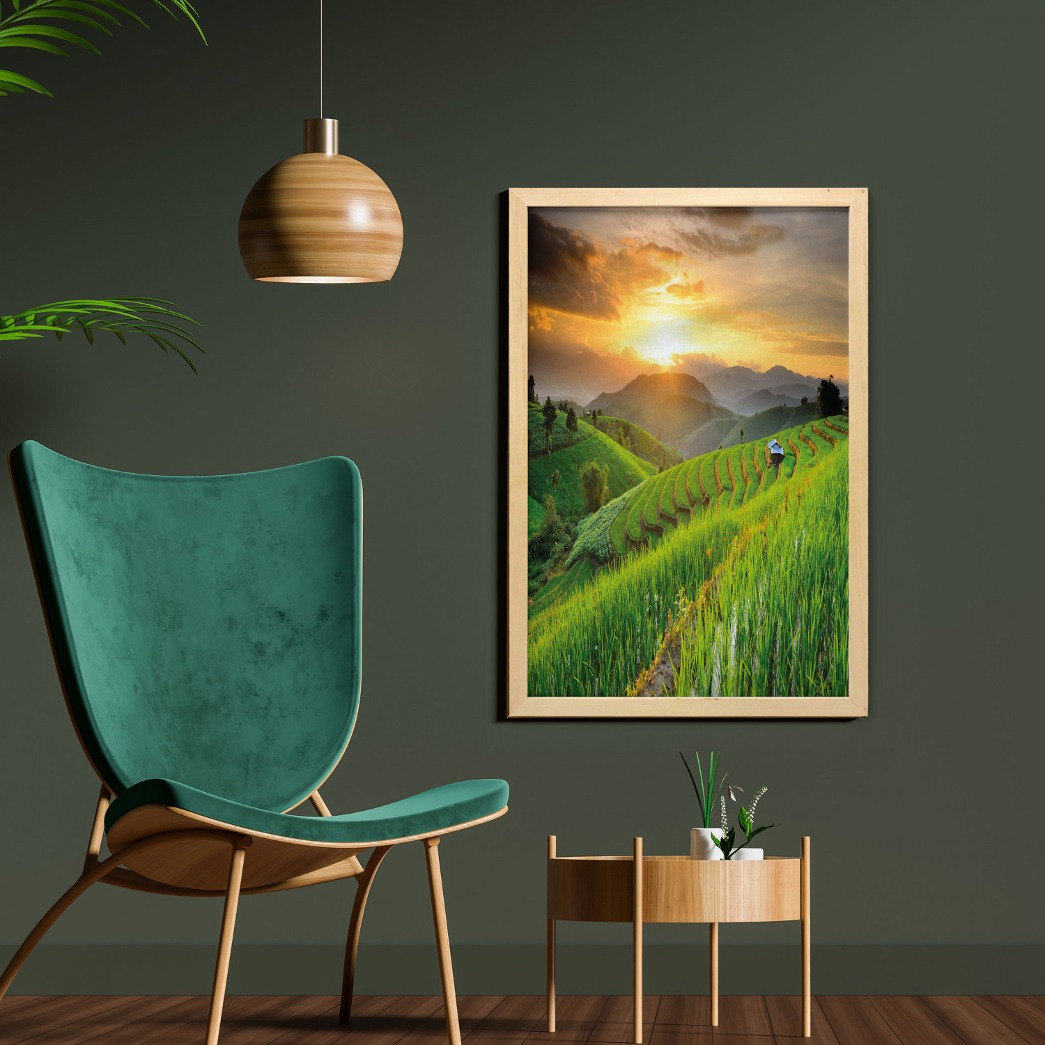 Ambesonne Country Wall Art with Frame for Bathrooms Living Room Dorms - Picture 37 of 123