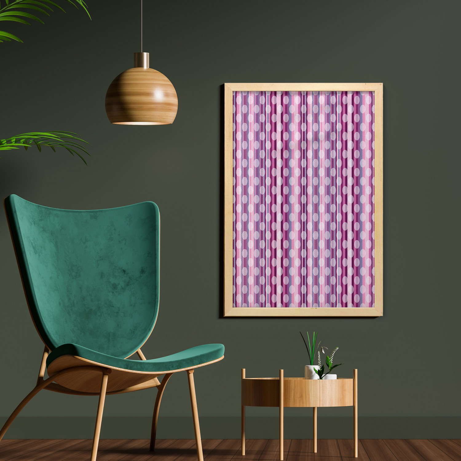 Ambesonne Pink Wall Art with Frame for Bathrooms Living Room Dorms - Picture 13 of 123