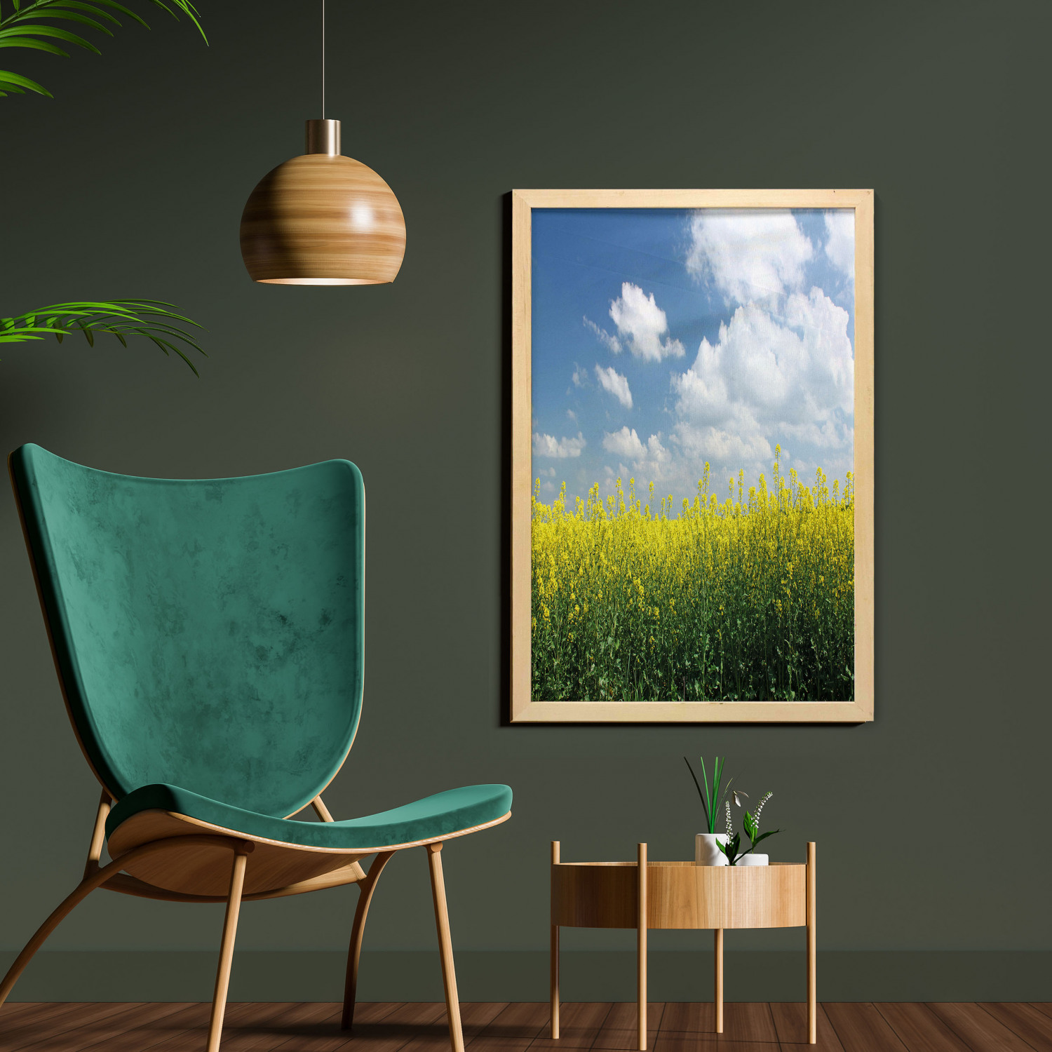 Ambesonne Country Wall Art with Frame for Bathrooms Living Room Dorms - Picture 77 of 123