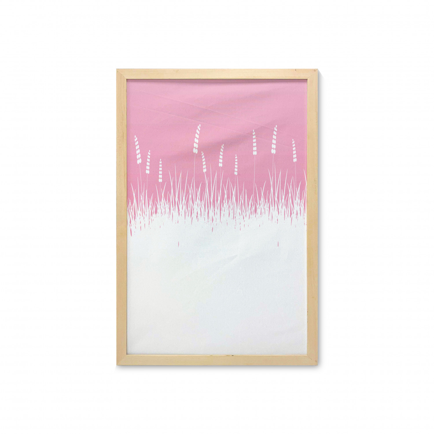 Ambesonne Pink Wall Art with Frame for Bathrooms Living Room Dorms - Picture 20 of 123