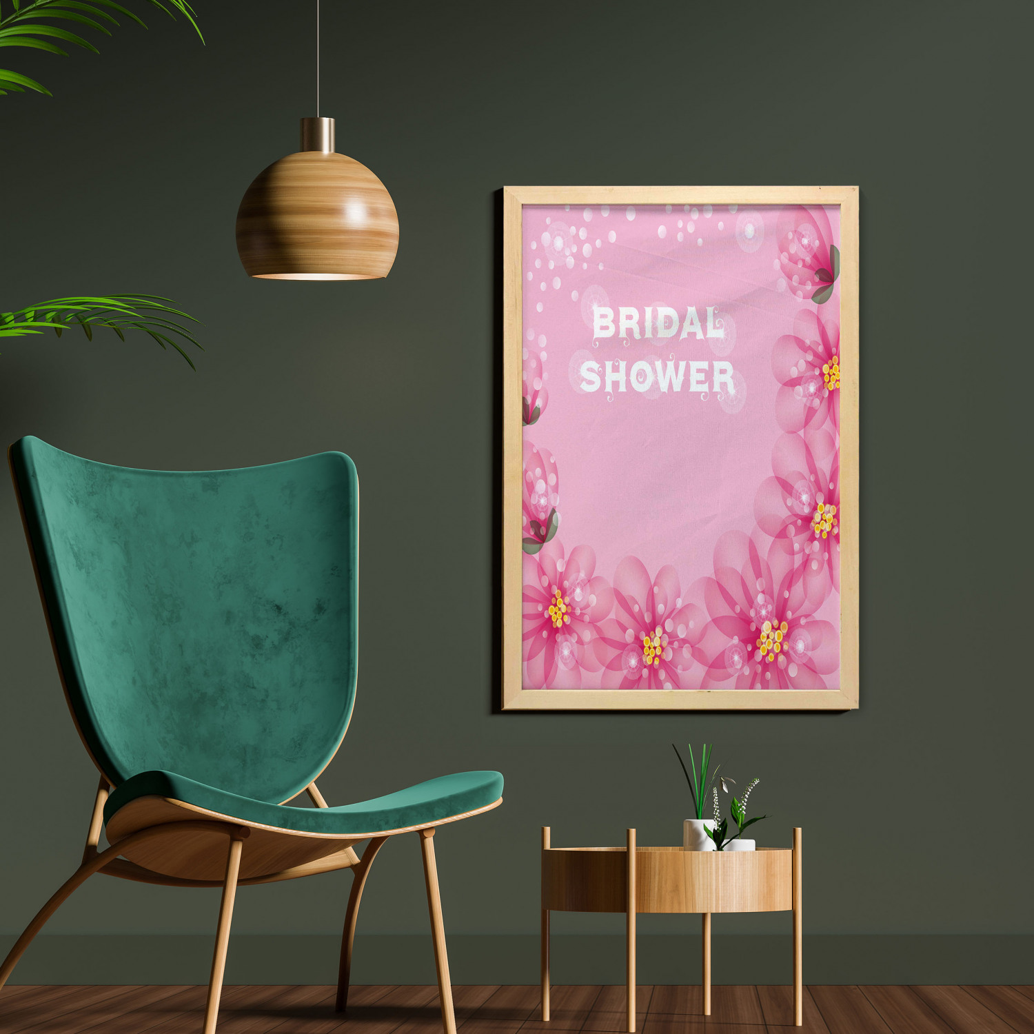 Ambesonne Pink Wall Art with Frame for Bathrooms Living Room Dorms - Picture 11 of 123