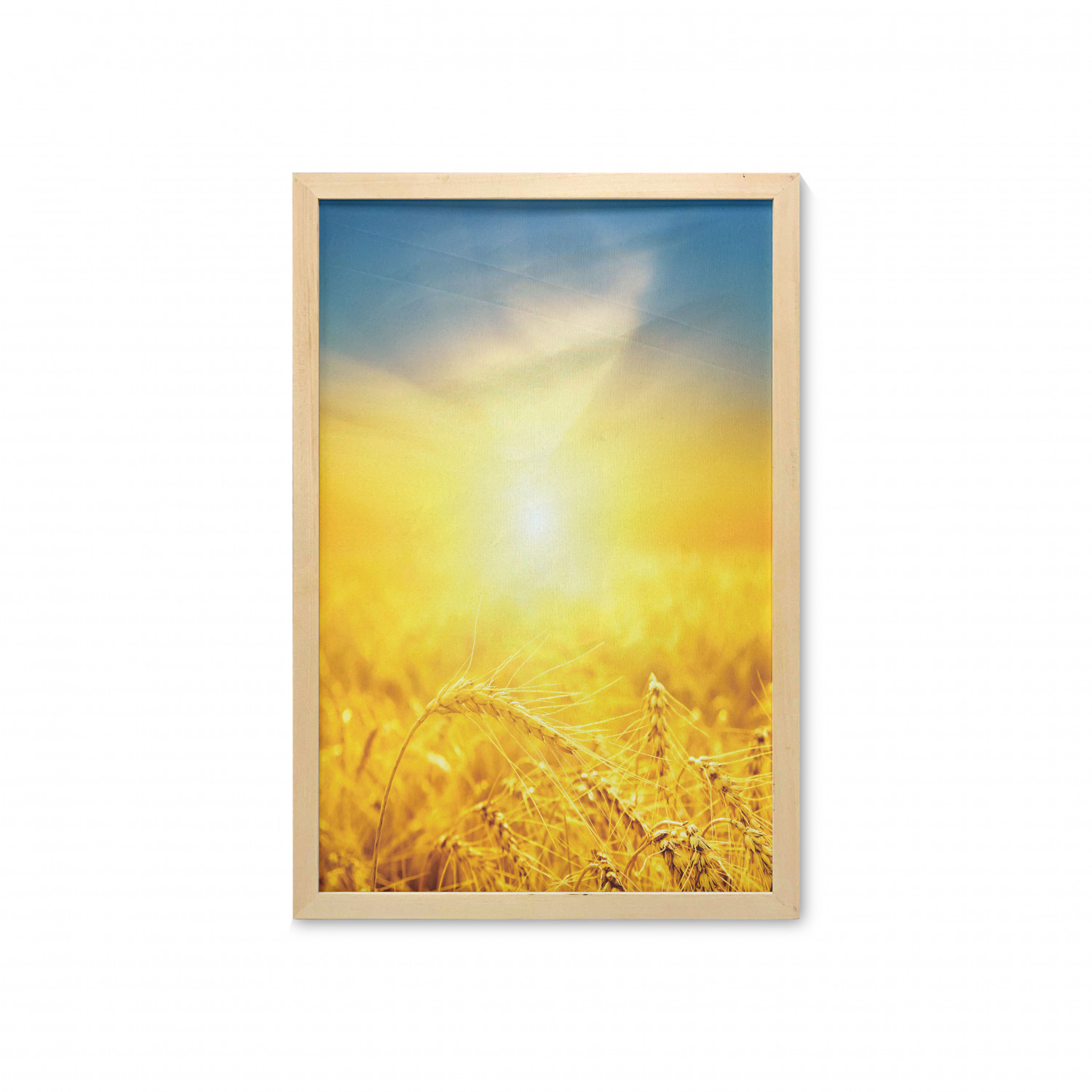 Ambesonne Country Wall Art with Frame for Bathrooms Living Room Dorms - Picture 42 of 123