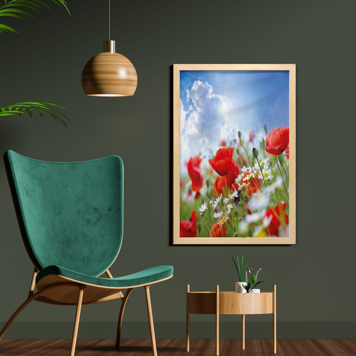 Ambesonne Country Wall Art with Frame for Bathrooms Living Room Dorms - Picture 91 of 123